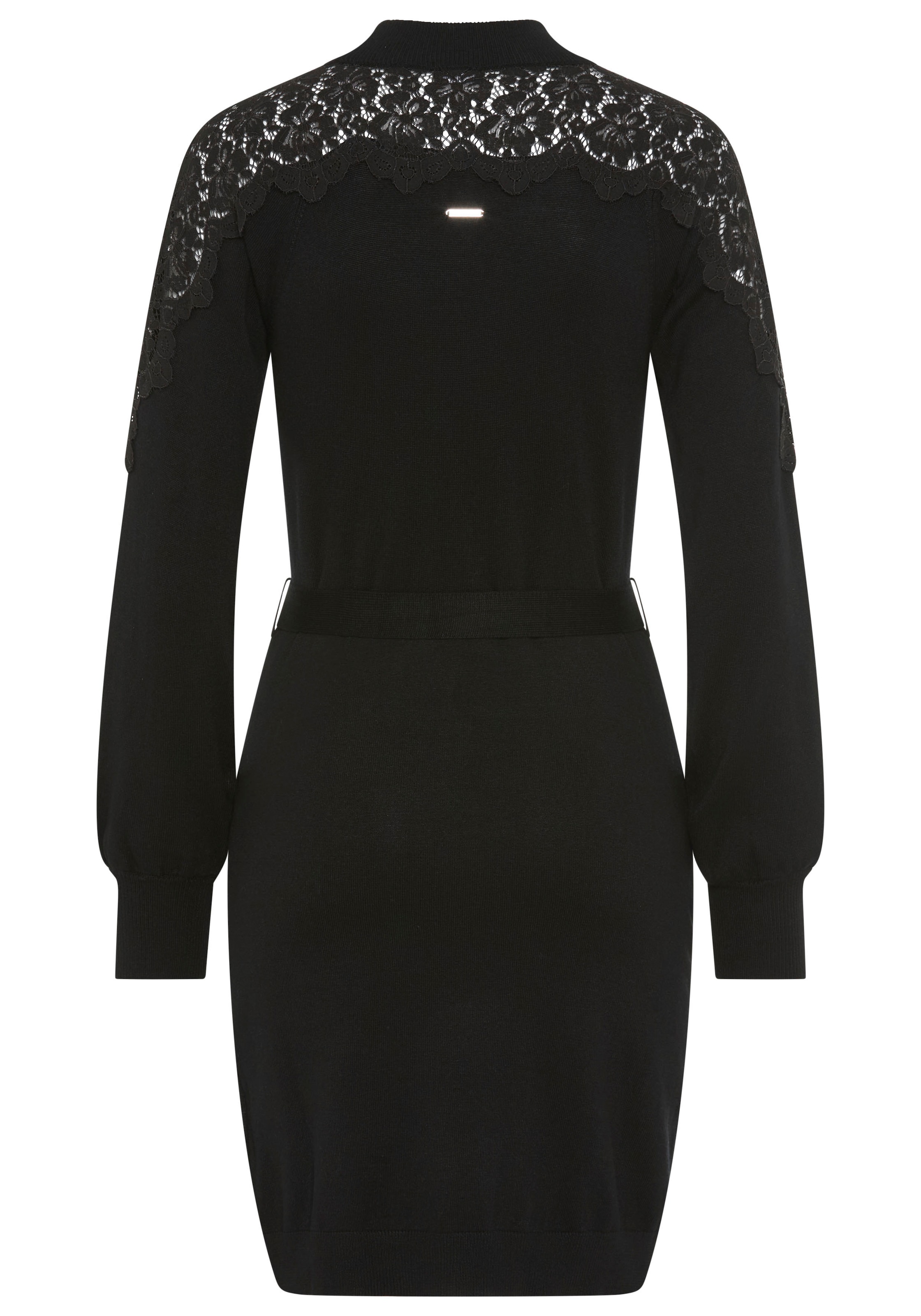 Laura Scott Strickkleid, mit edler Spitze