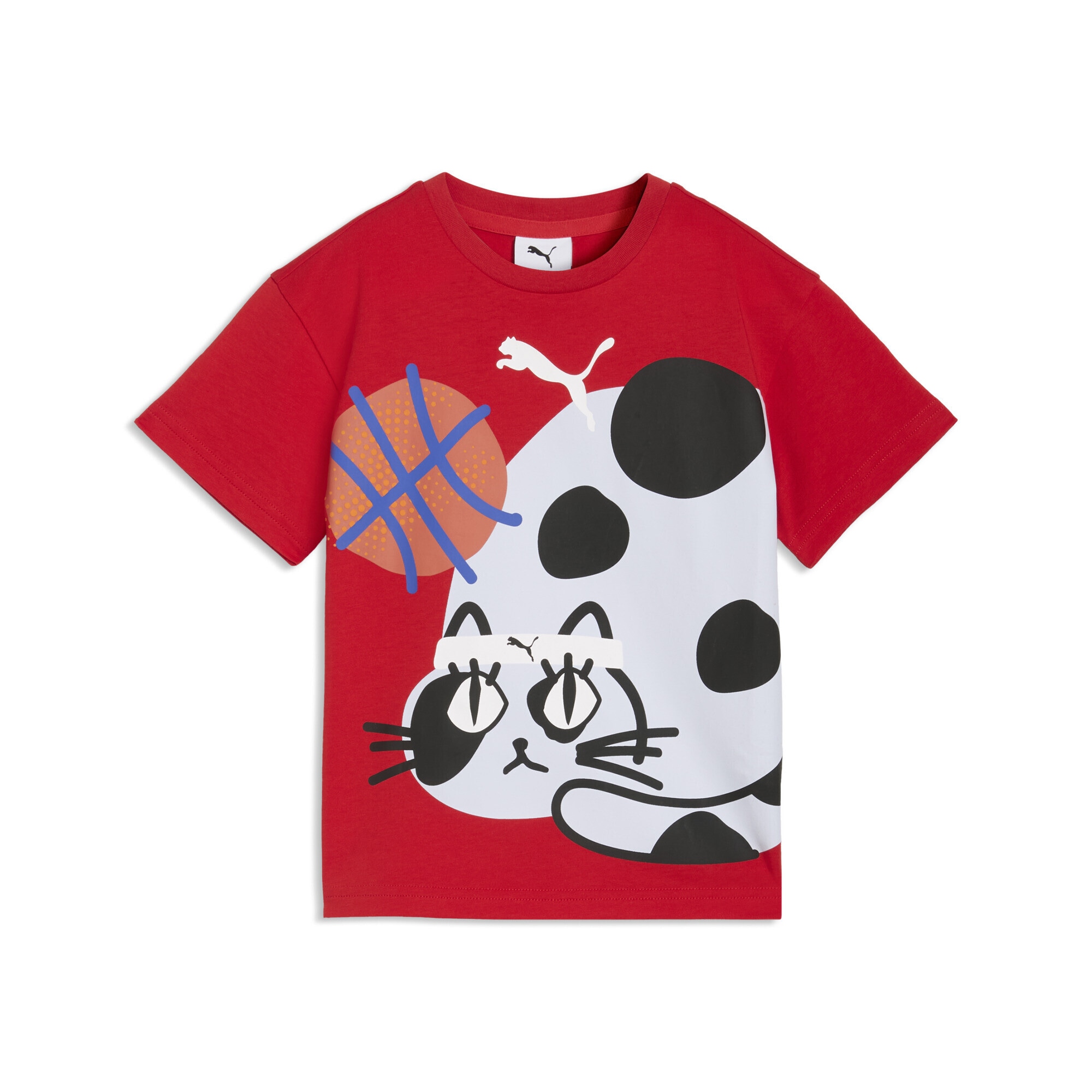 PUMA "Sporty Cats Relaxed Graphic T-Shirt Kinder"