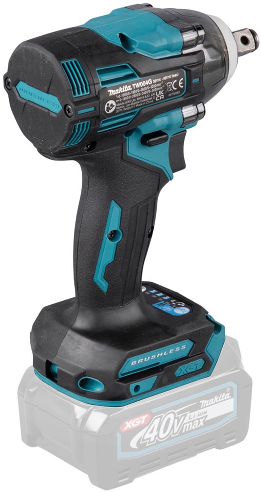 Makita Akku-Schlagschrauber »»TW004GZ««, (XGT, 40V max., 1/2", 350 Nm, 0-3.200 min-1), für höchste Ansprüche, ohne Akku, ohne Ladegerät