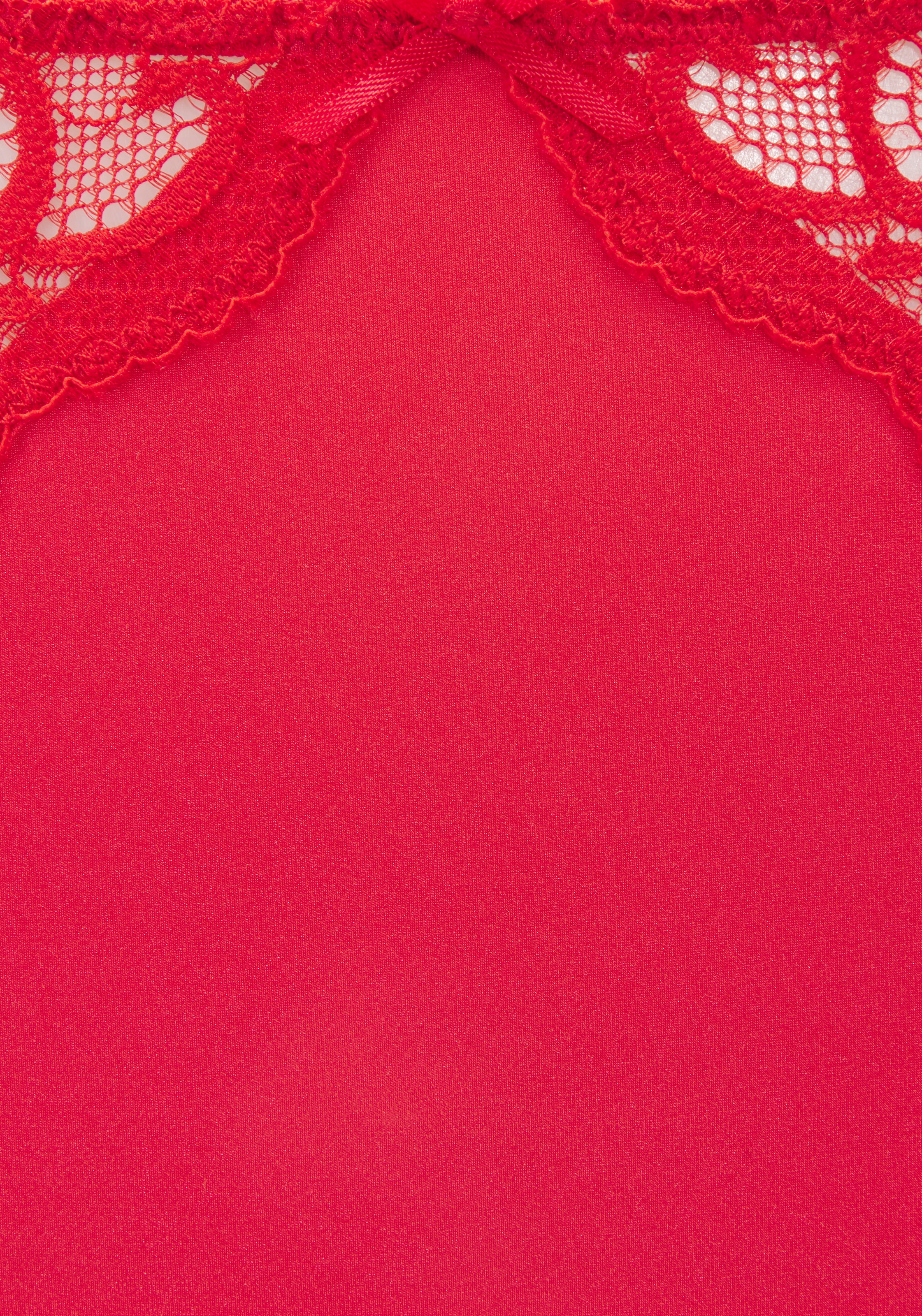 petite fleur by Lascana Slip Packung, 3 Stück,  mit floraler Spitze und weichem Microtouch