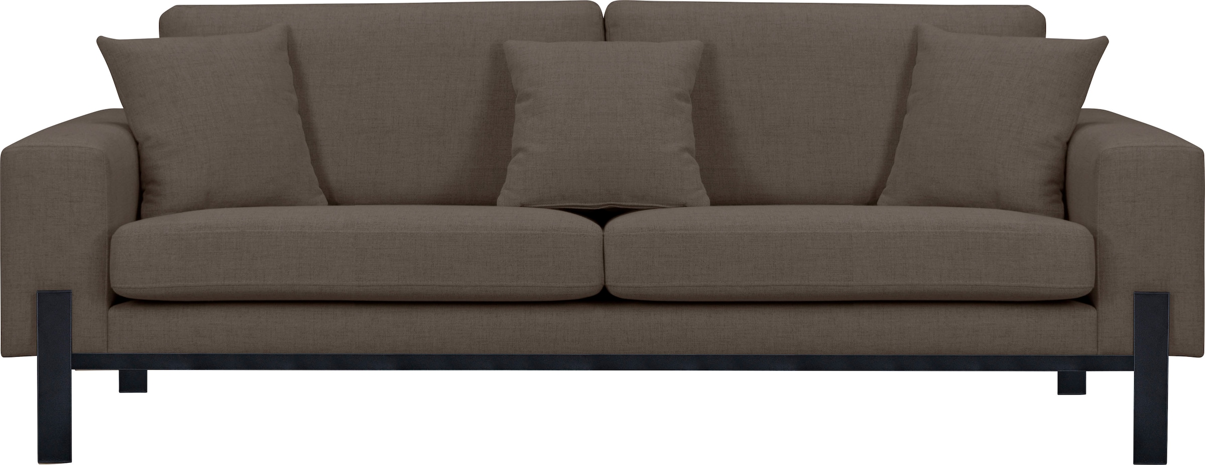 2-Sitzer »Ennis«, Verschiedene Bezugsqualitäten: Baumwolle, recyceltes Polyester