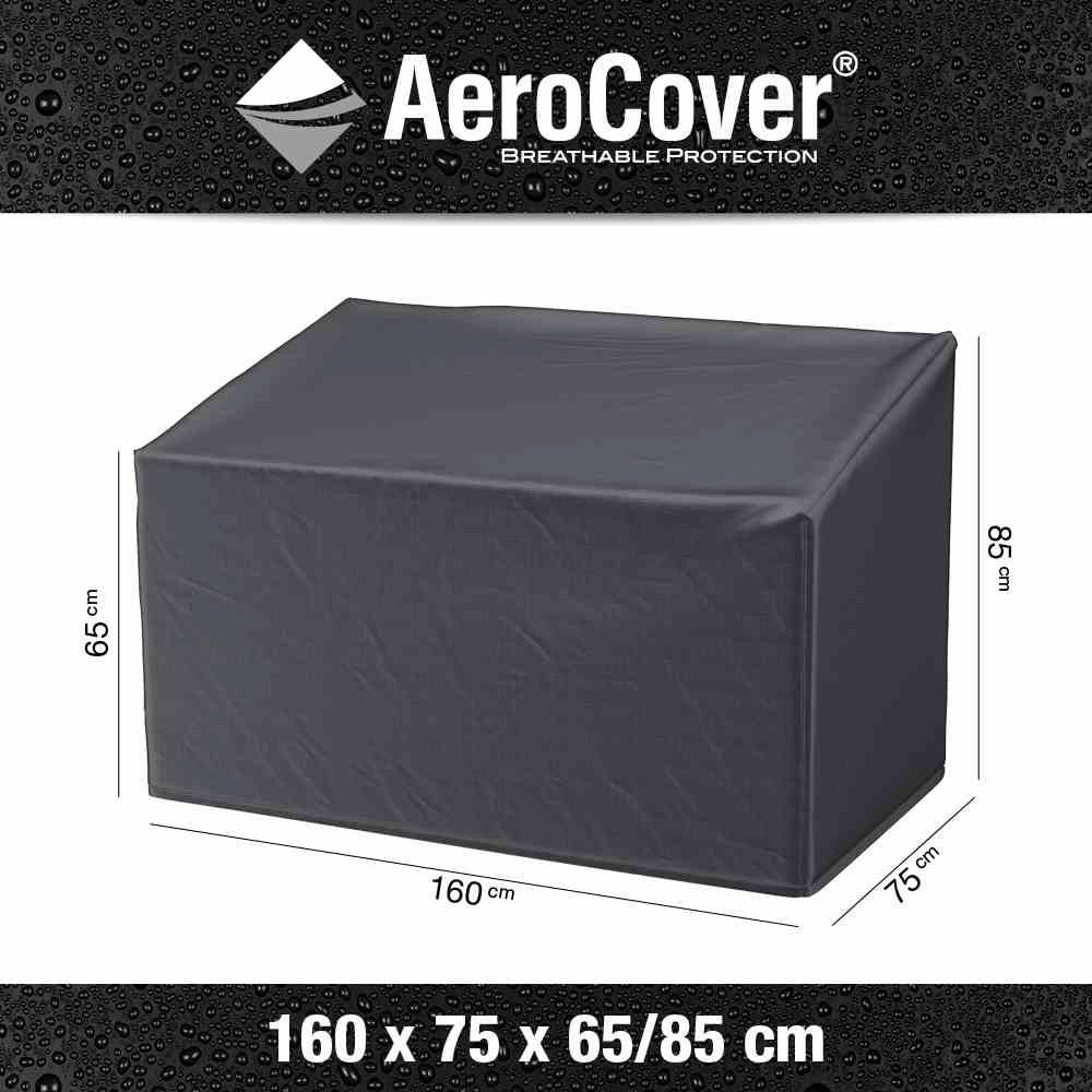 Aerocovers Gartenmöbel-Schutzhülle »Bankhülle 160x75xH65/85cm«, Bankhülle 160x75xH65/85 cm