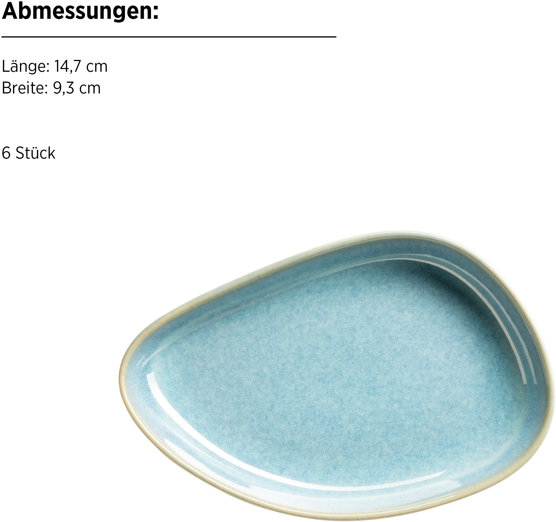 MÄSER Snackschale »Snacking-Set Cordelia, aus Steinzeug«, 12 tlg., aus Steinzeug