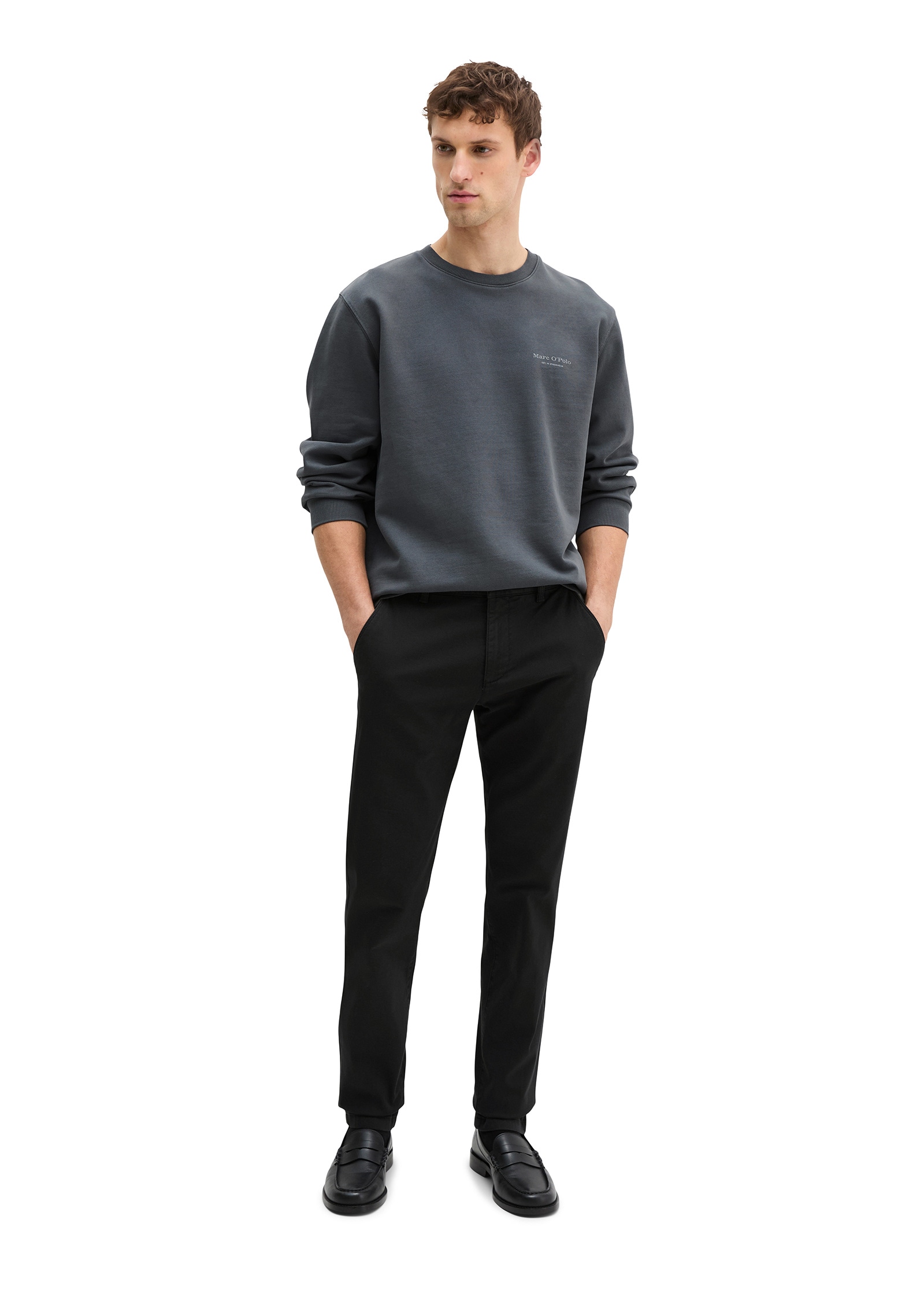 Marc O'Polo Chinohose »aus Bio-Baumwoll-Mix«