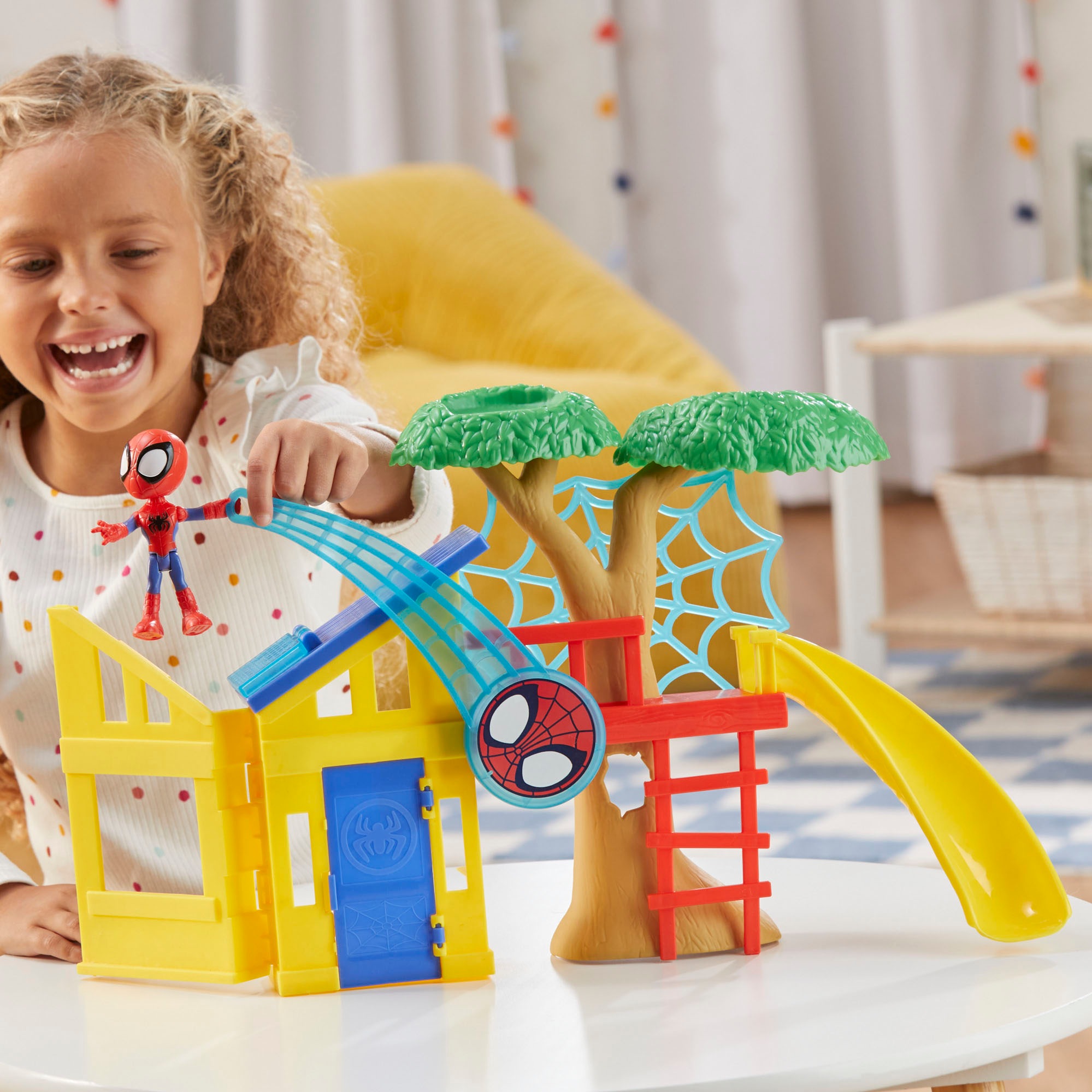 Hasbro Spielwelt »Marvel Spidey und seine Super-Freunde, Spideys Spielplatz«