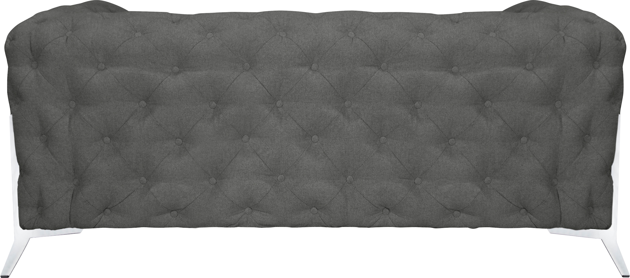 Leonique Chesterfield-Sofa »Amaury«, aufwändige Knopfheftung, moderne Chesterfield Optik, Fußfarbe wählbar