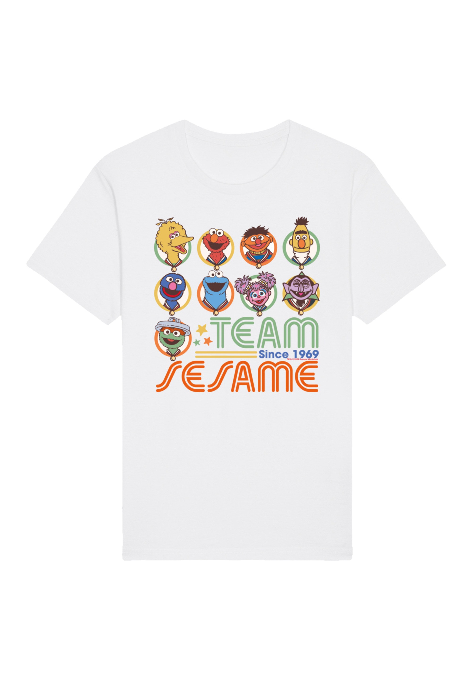 F4NT4STIC T-Shirt "Sesamstraße Team Since 1969", Premium Qualität günstig online kaufen