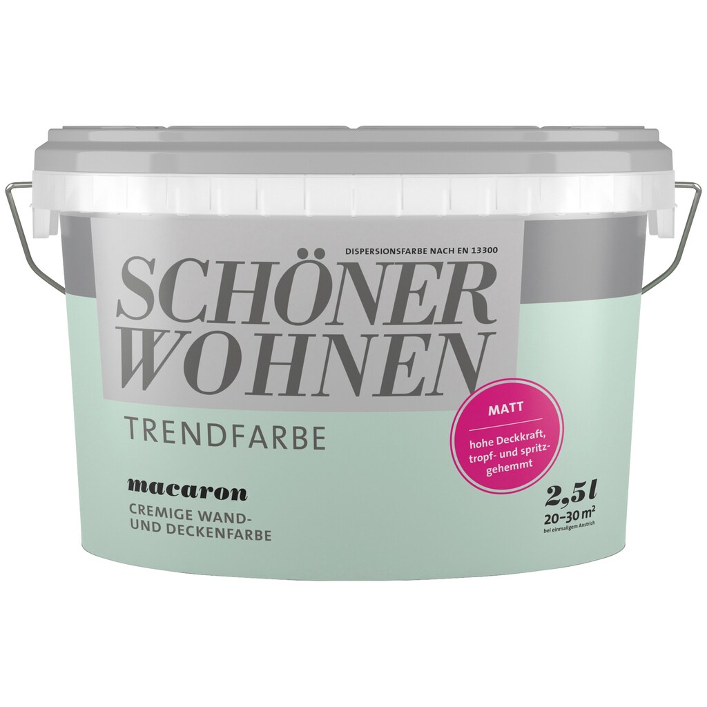 SCHÖNER WOHNEN FARBE Wand- und Deckenfarbe »TRENDFARBE«