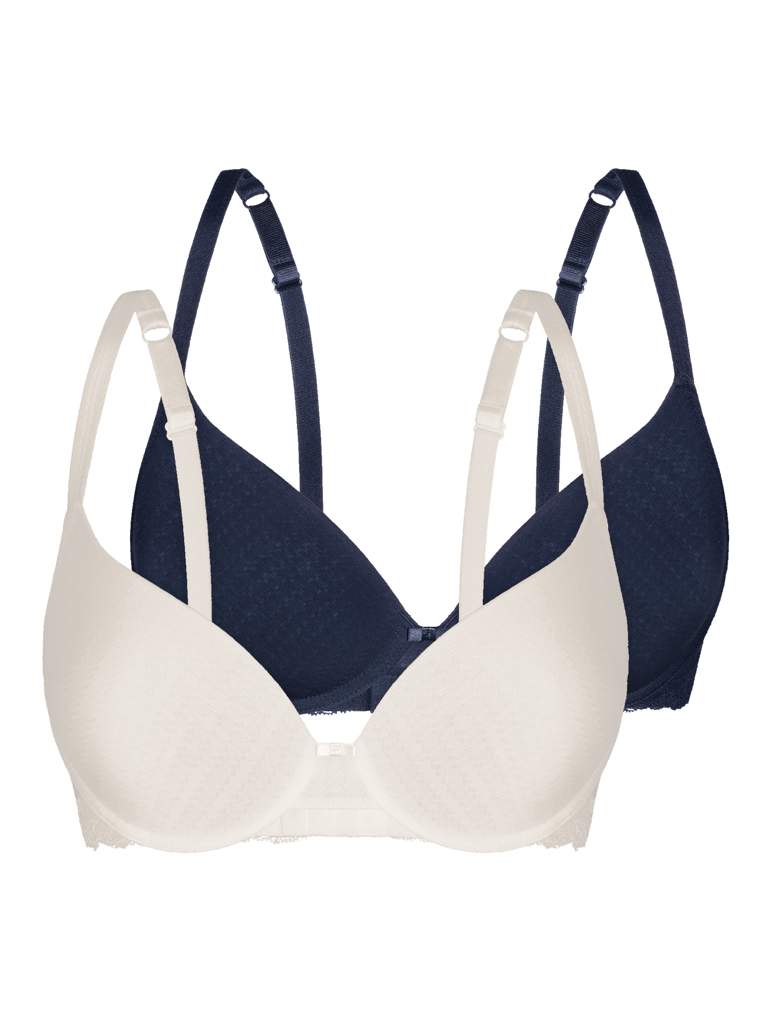 Sassa Schalen-BH "2er Pack Schalen-BH Bamboo Jacquard"
