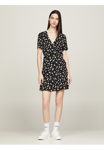 Wickelkleid »TJW FLORAL RUFFLE WRAP DRESS«, mit V-Ausschnitt