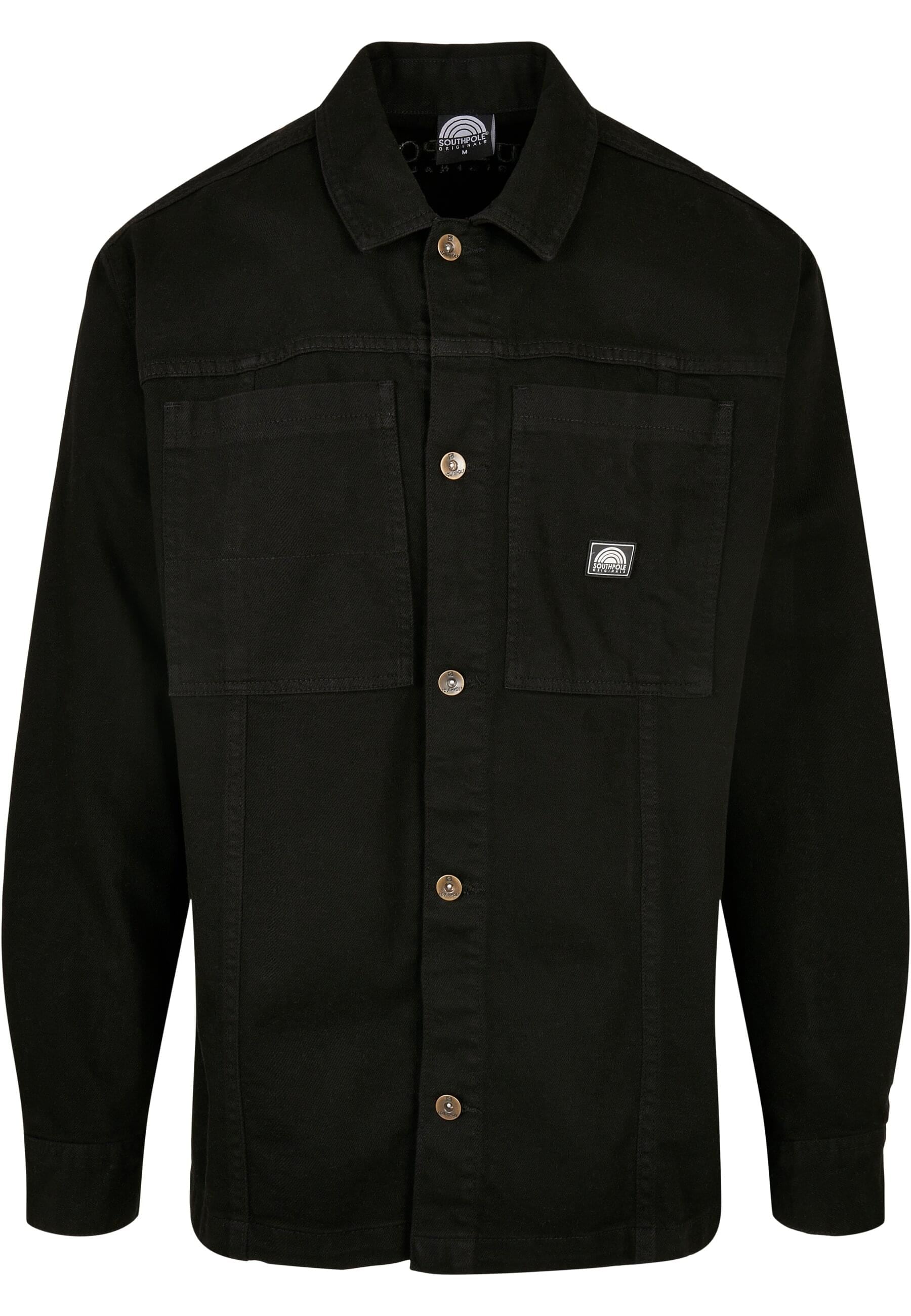 Southpole Langarmhemd "Southpole Herren Southpole Oversized Cotton Shirt", günstig online kaufen