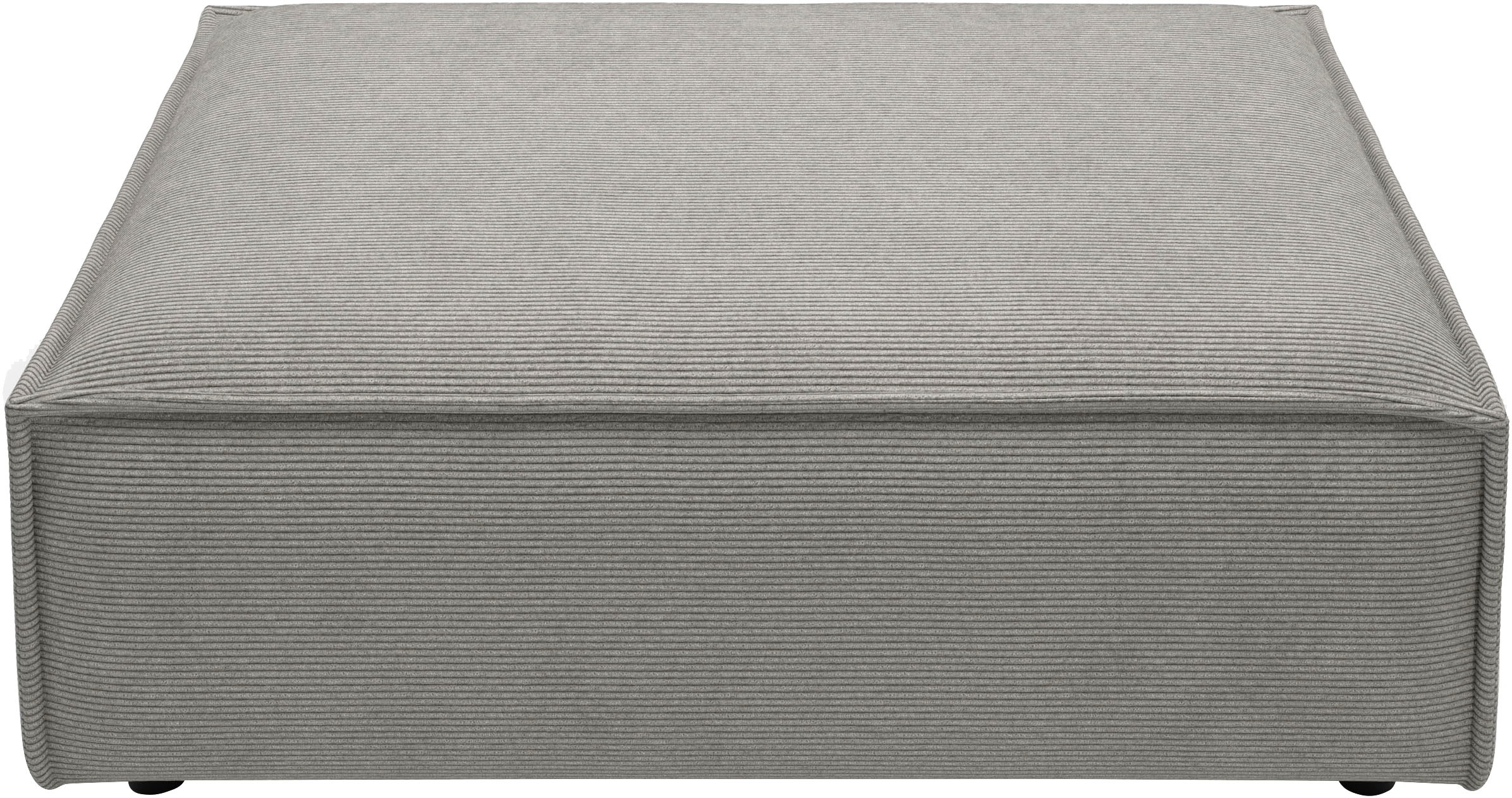 Places of Style Polsterhocker »Watertown, XXL Hockerbank passend zum Sofa - ideal als Beistellmodul«, erweiterbare Hockerbank mit weicher Polsterung