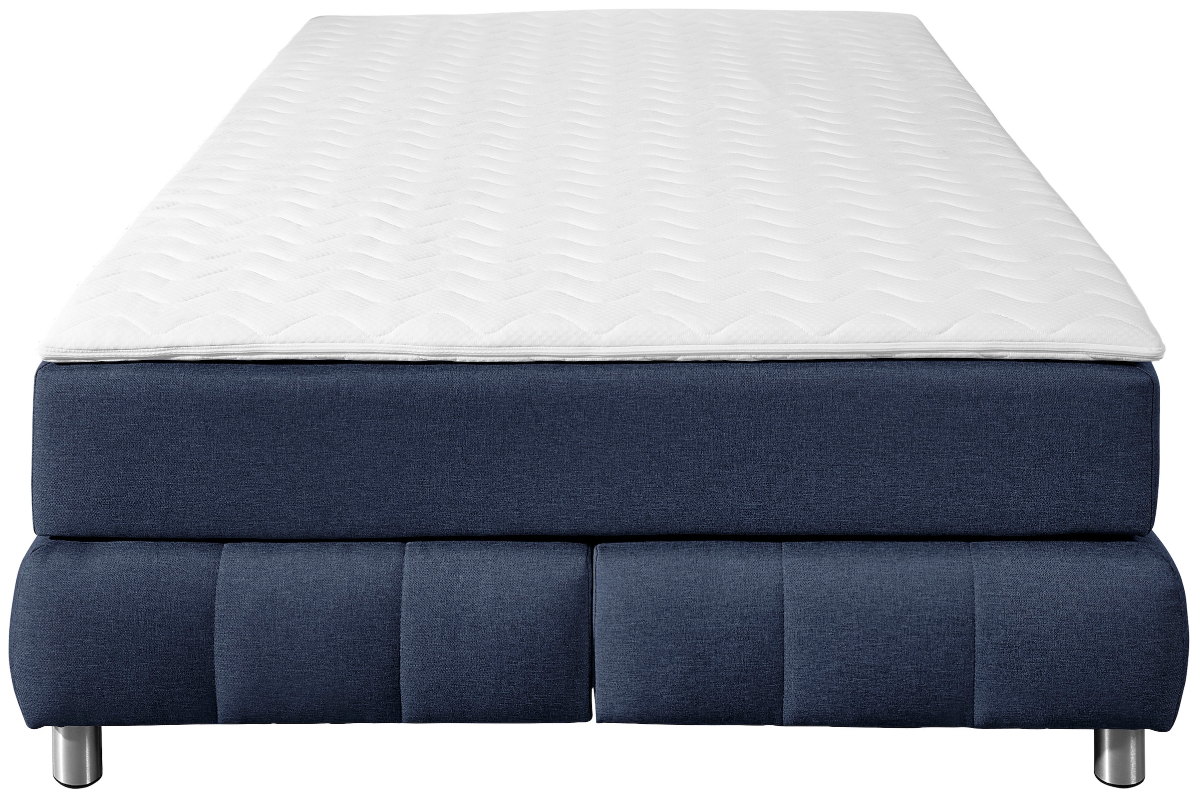andas Boxspringbett »Salo«, Ohne Kopfteil, inkl. Topper, auch in Überlänge 220 cm
