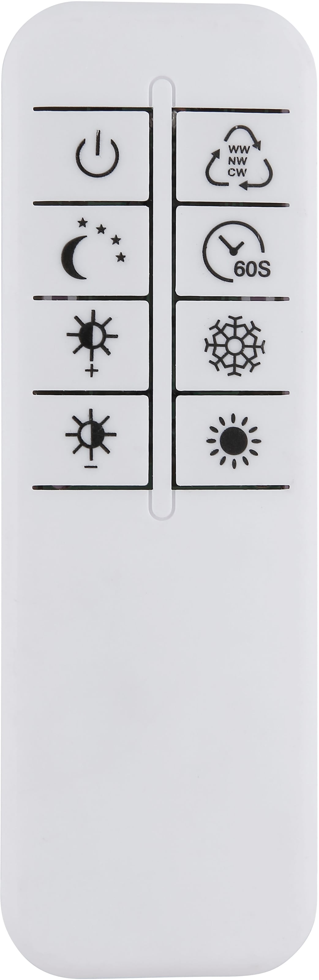 GLOBO LIGHTING Deckenleuchte »JAYDEN« LED-Modul 1 Stk. warmweiß - kaltweiß Deckenlampe Wohnzimmer-Leuchte Schlafzimmer-Leuchte Flur Küche