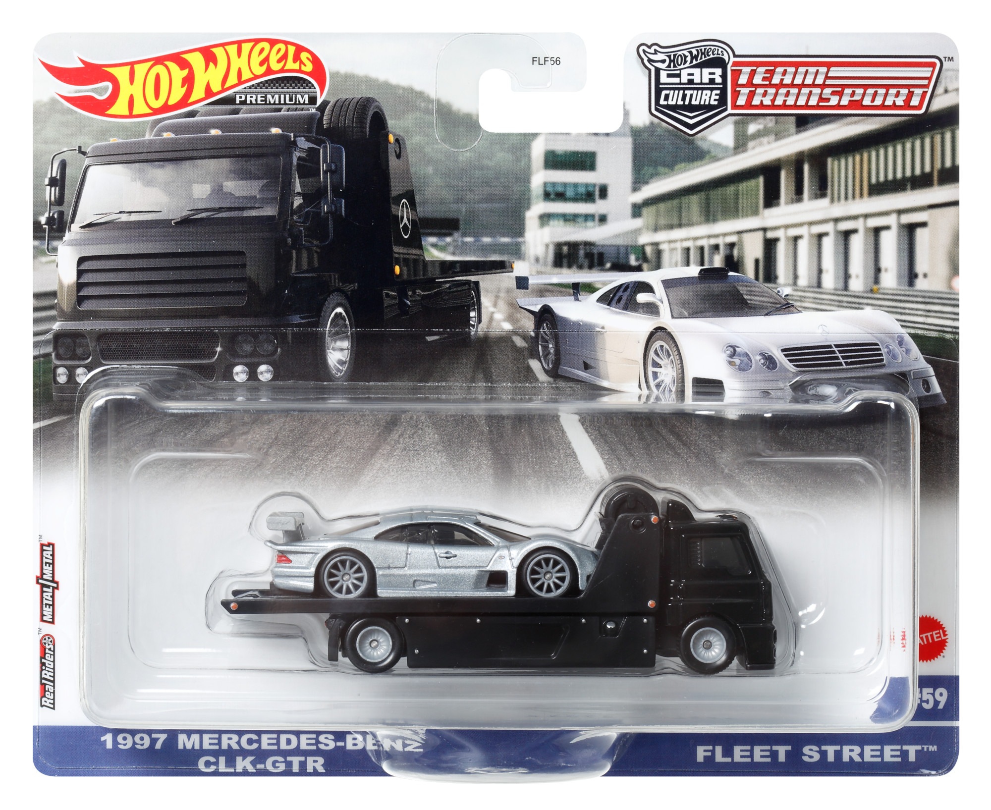 Hot Wheels Spielzeug-Auto »Hot Wheels Premium Car Team Transport Sortiment« im Maßstab 1:64, Variante nicht wählbar