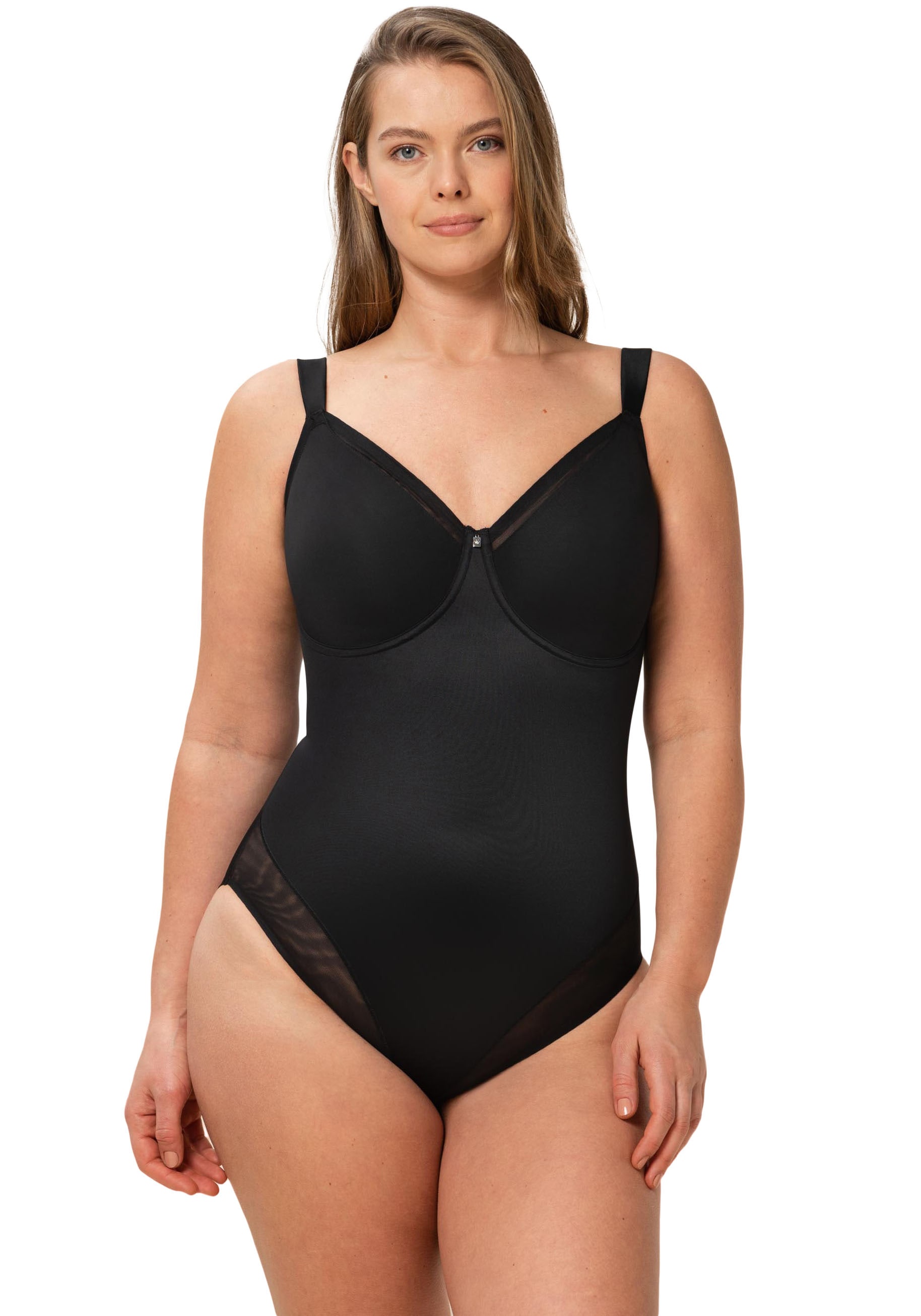 Triumph Shaping-Body »True Shape Sensation BSW«, Cup B-E mit Bügeln, Shapewear, Details aus zarter Tüll-Spitze