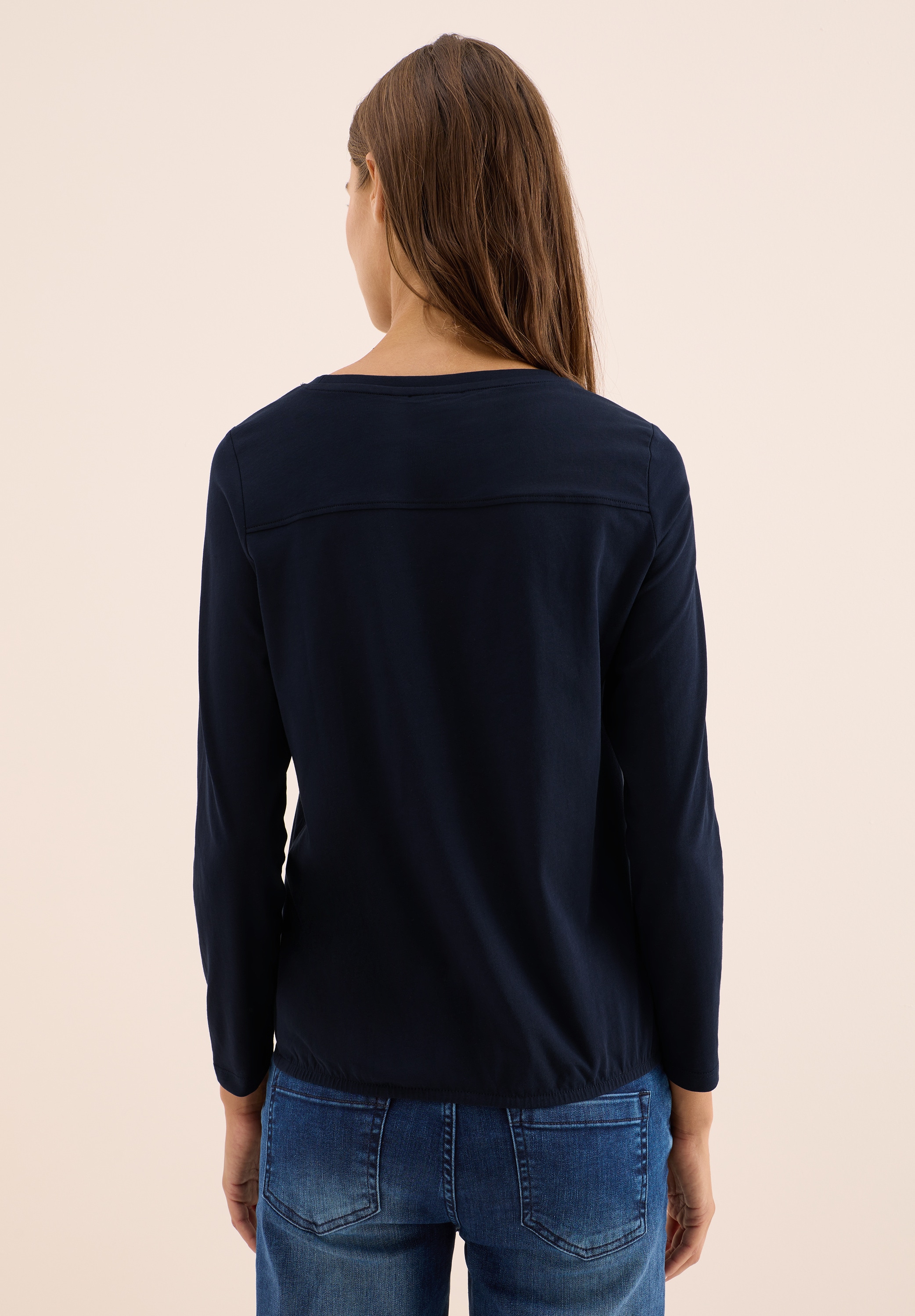 Cecil Langarmshirt, aus reiner Baumwolle