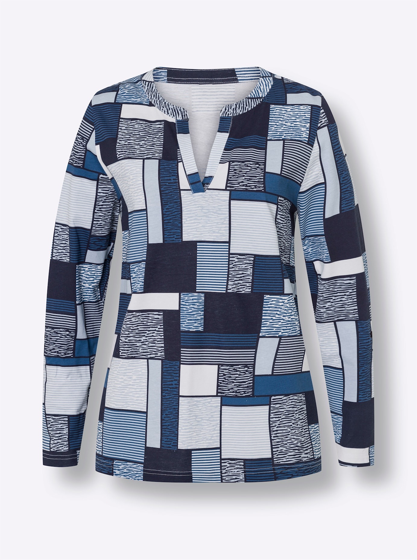 Classic Basics Langarmshirt »Druck-Shirt«, (1 tlg.)