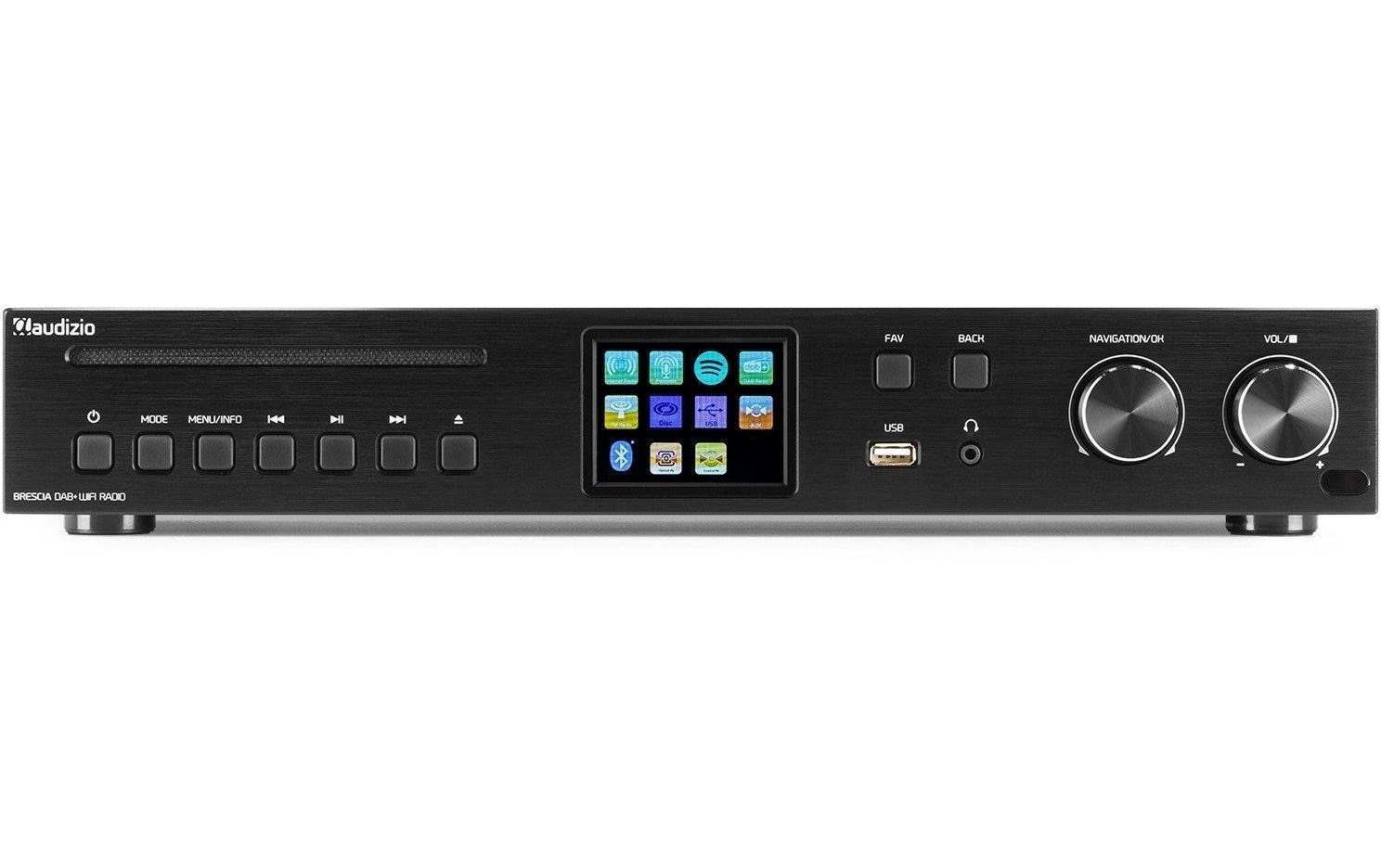 AUDIZIO Internet-Radio »Brescia« ( Digitalradio (DAB+) | FM-Tuner | Internetradio )