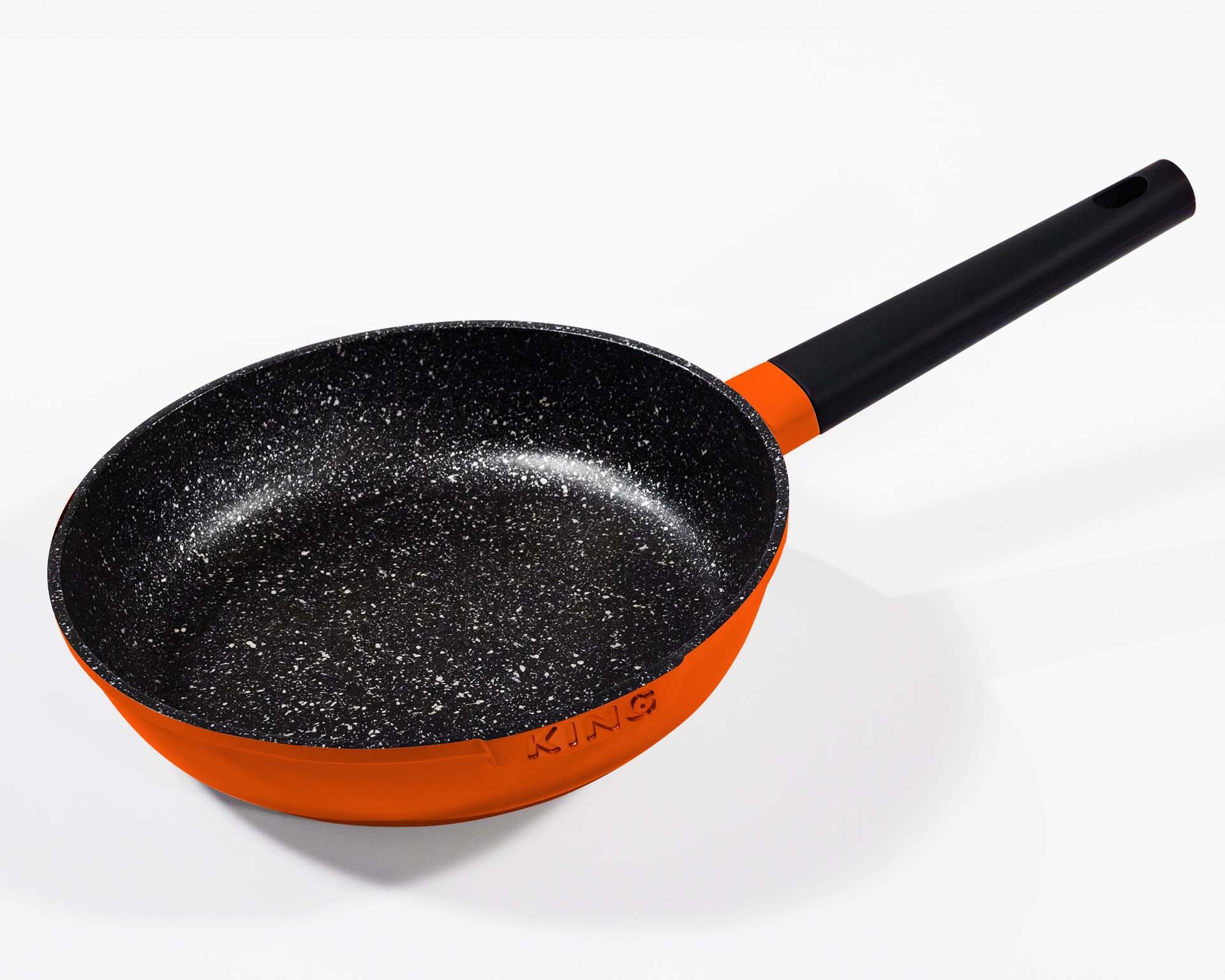 KING Bratpfanne "Shine Orange" Aluminiumguss Induktion günstig online kaufen