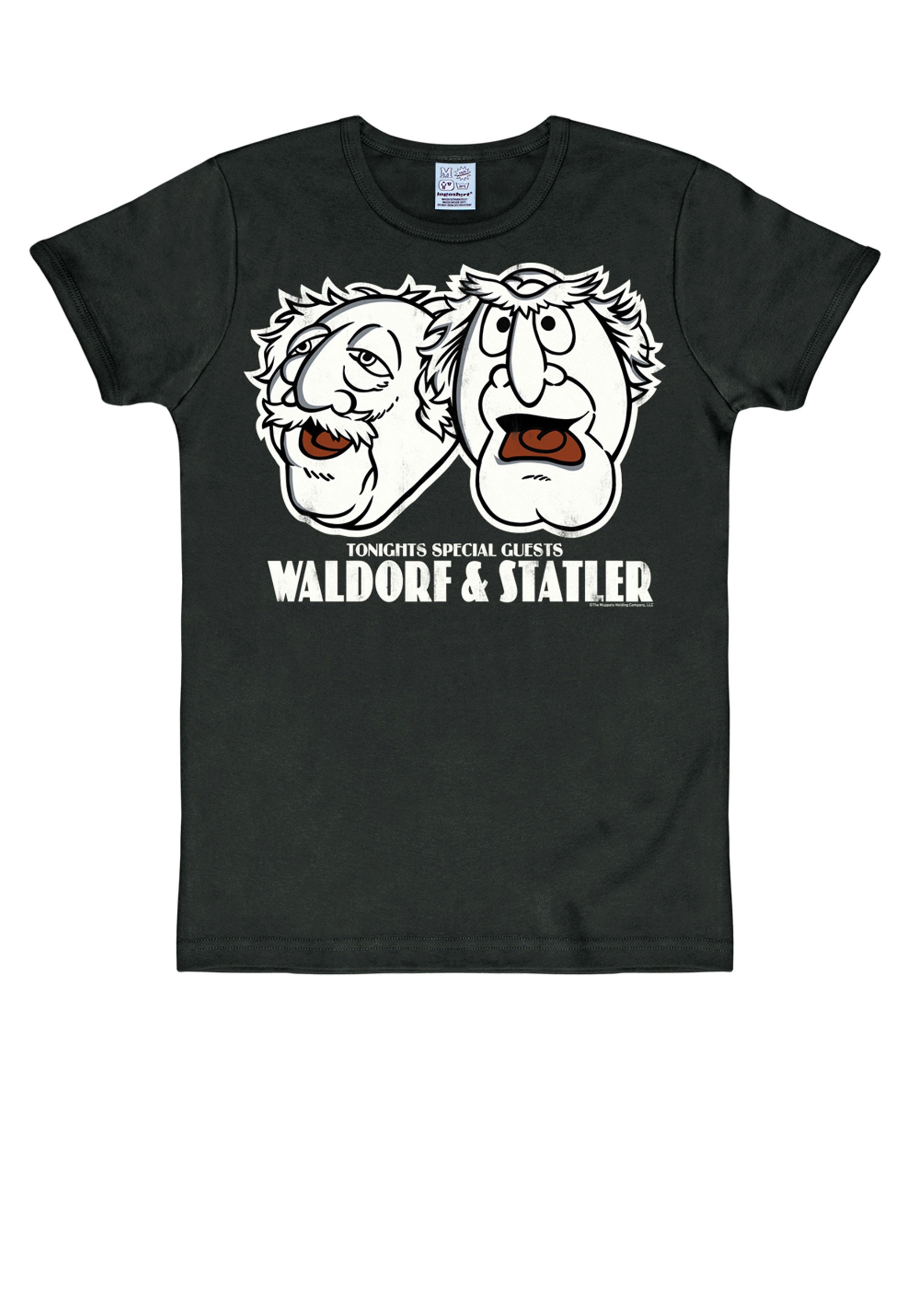 LOGOSHIRT T-Shirt, mit Waldorf & Statler-Print