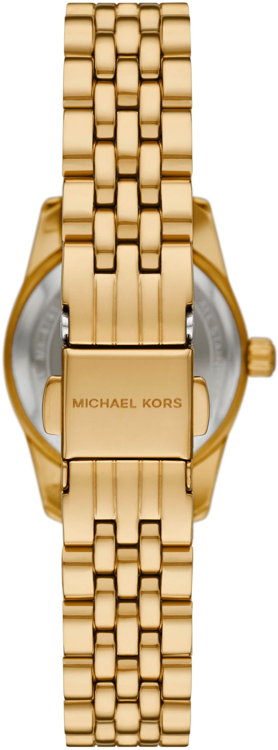 MICHAEL KORS Quarzuhr »PETITE LEXINGTON«, Armbanduhr, Damenuhr, Edelstahlarmband