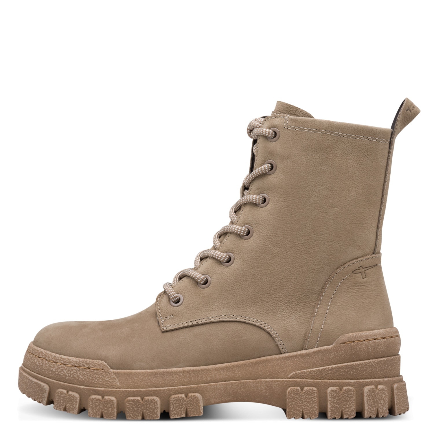 Tamaris Schnürstiefelette  Blockabsatz, Schnürboots mit Anziehlasche