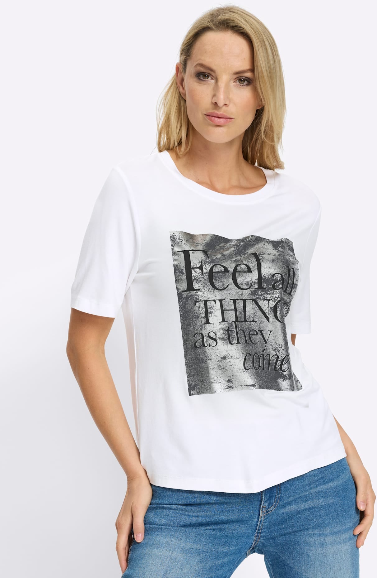 heine T-Shirt »Shirt« 1 tlg.