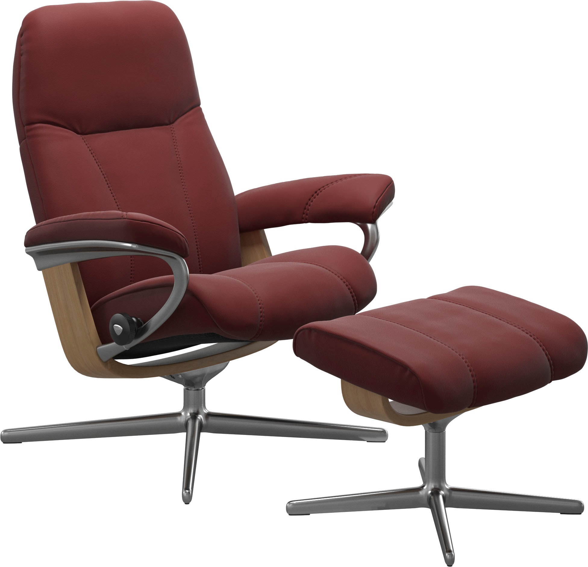 Stressless Relaxsessel "Consul" Set, Relaxsessel mit Hocker, mit Hocker, mi günstig online kaufen