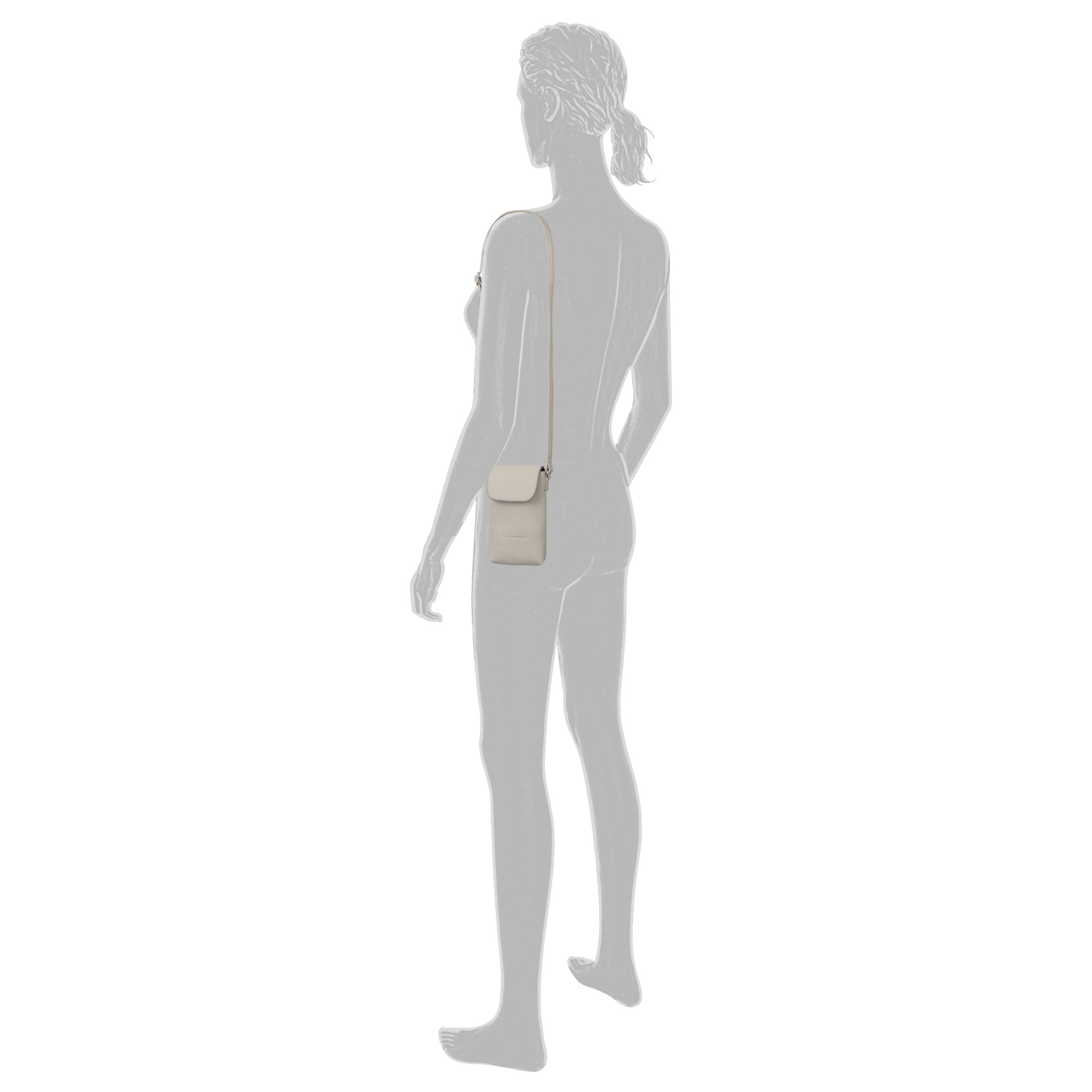 TOM TAILOR Handytasche "Elis" aus weich gekörntem Lederimitat auffällige Zi günstig online kaufen