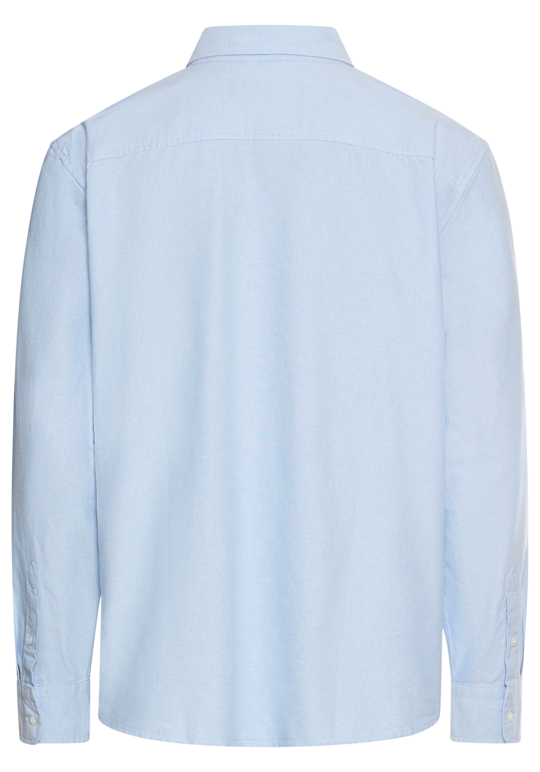 Levi's® Langarmhemd »AUTHENTIC BUTTON DOWN«, mit Ton-in-Ton Logostickerei auf der Brust