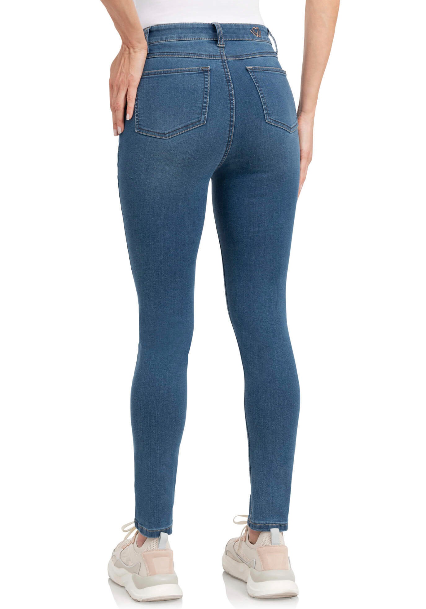 wonderjeans High-waist-Jeans, Hoch geschnitten mit leicht verkürztem Bein günstig online kaufen