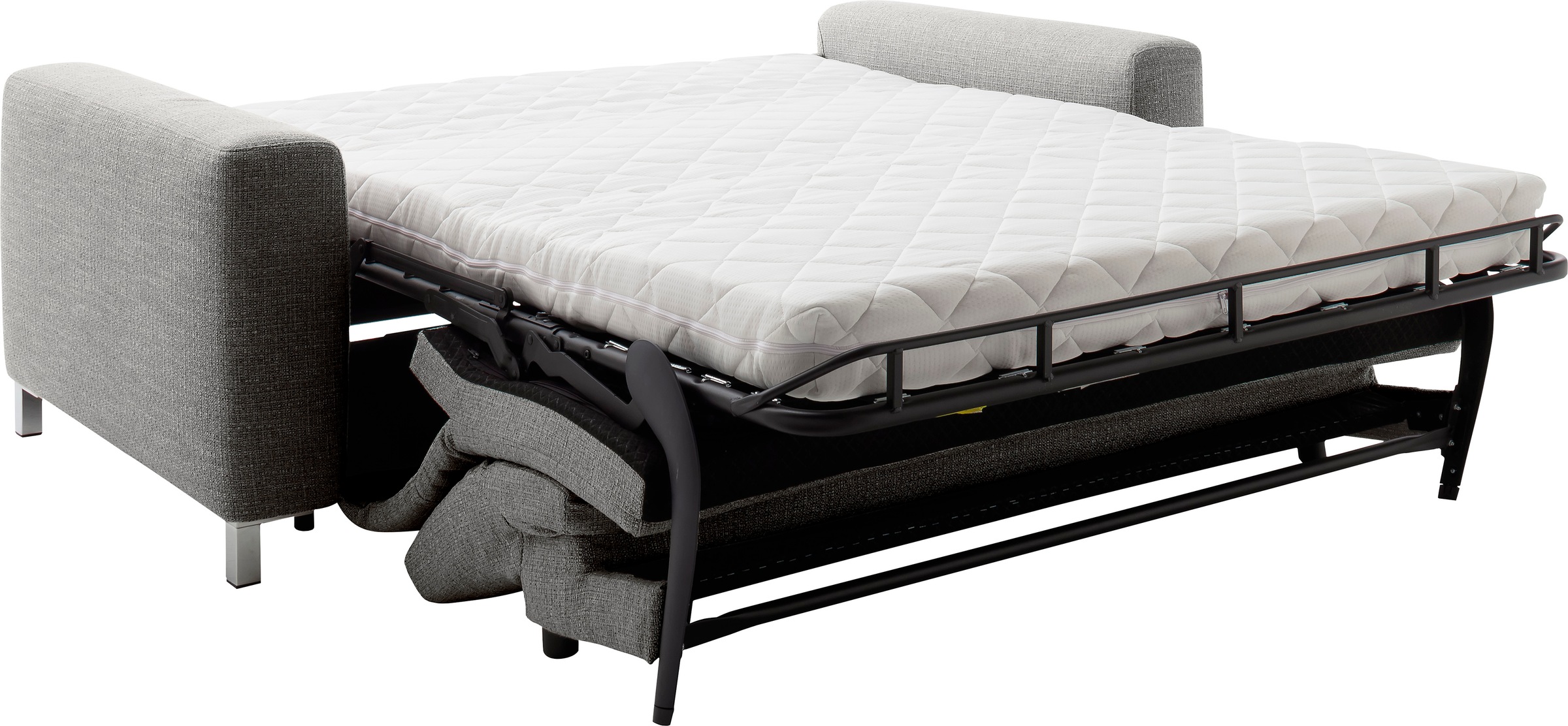 Places of Style Schlafsofa »Quarto für Dauerschläfer geeignet durch hochwertigen Faltbeschlag«, 3 Breiten und 3 Matratzenausführungen, belastbar zwischen 200-.270kg
