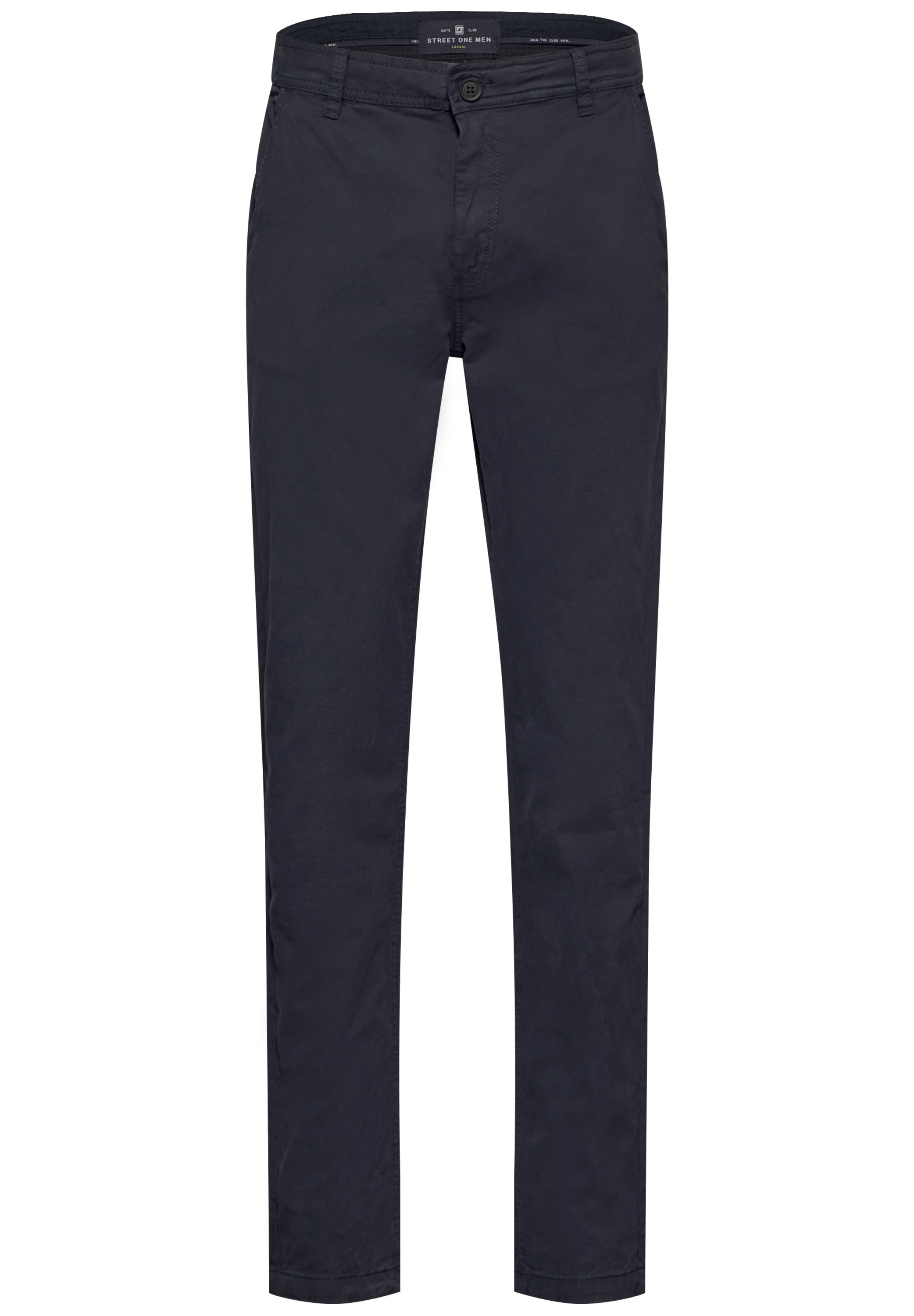 STREET ONE MEN Chinohose, aus Baumwolle mit Stretchanteil