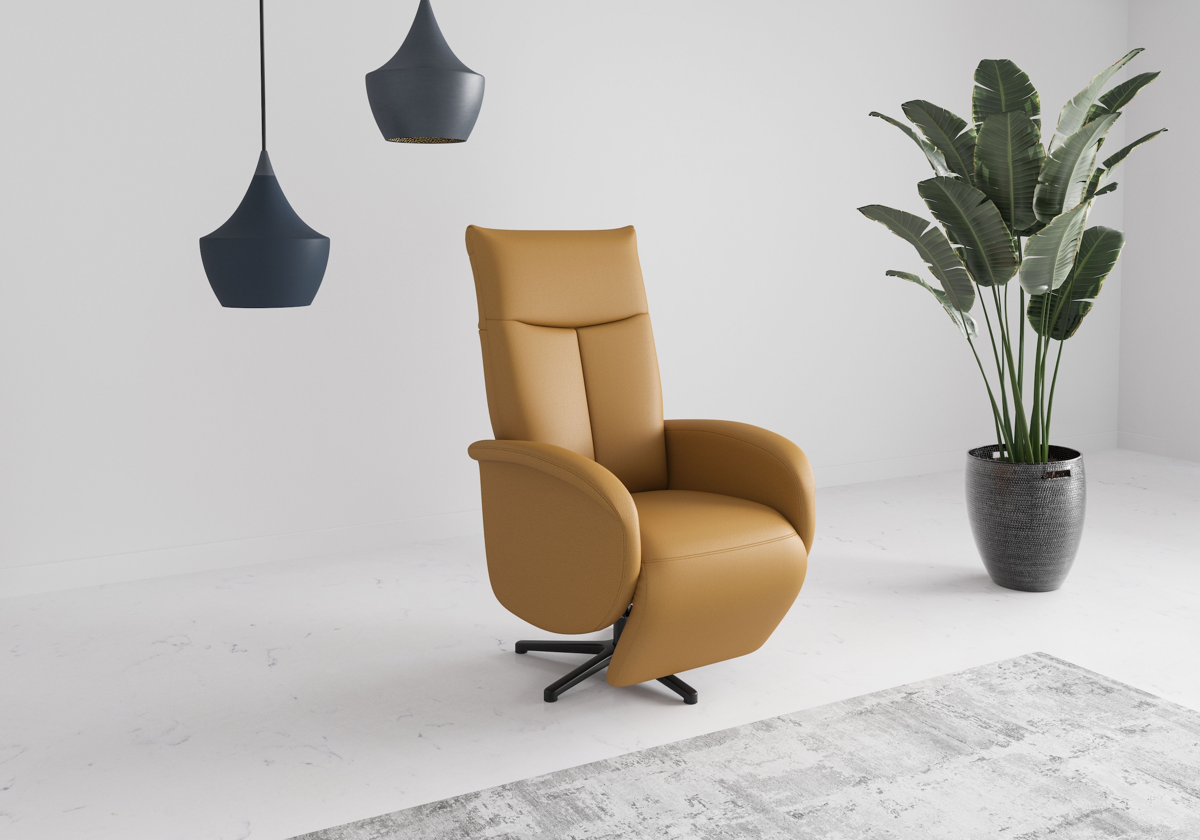 sit&more TV-Sessel "Juma, inkl. Drehfunktion & Kopfteilverstellung", Höhe A günstig online kaufen