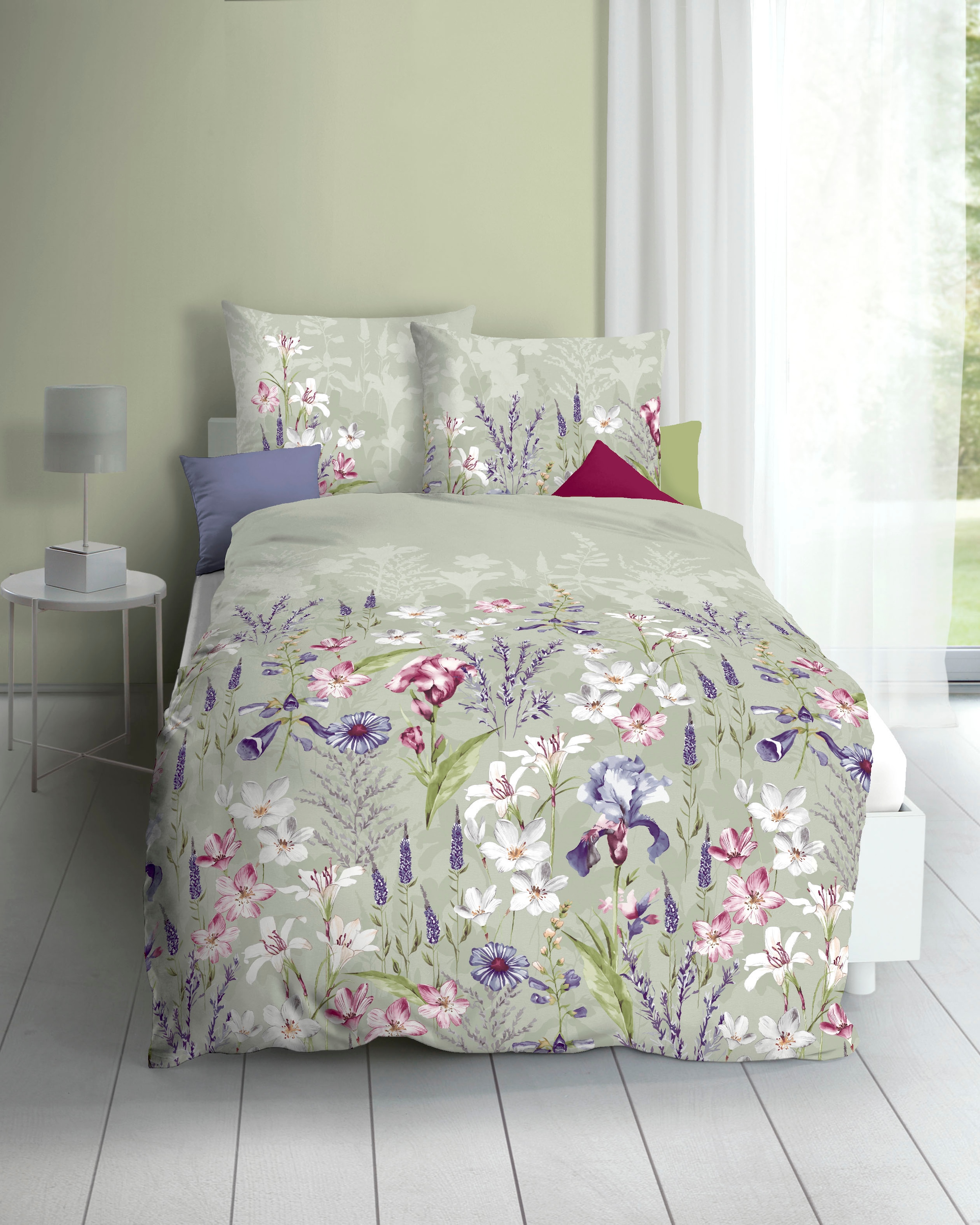 Kaeppel Bettwäsche »Lily«, Mit Blumenmuster