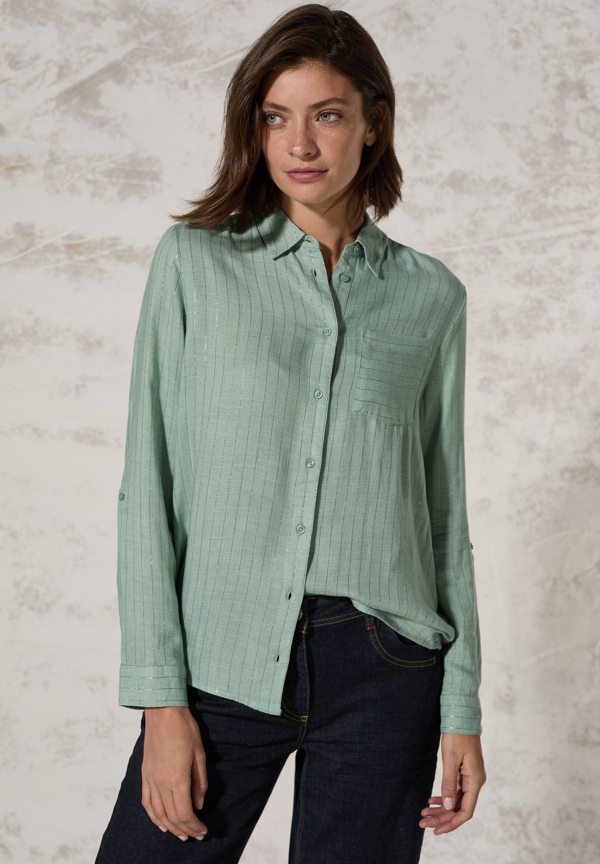 Cecil Blouson ohne Kapuze mit Brusttasche günstig online kaufen