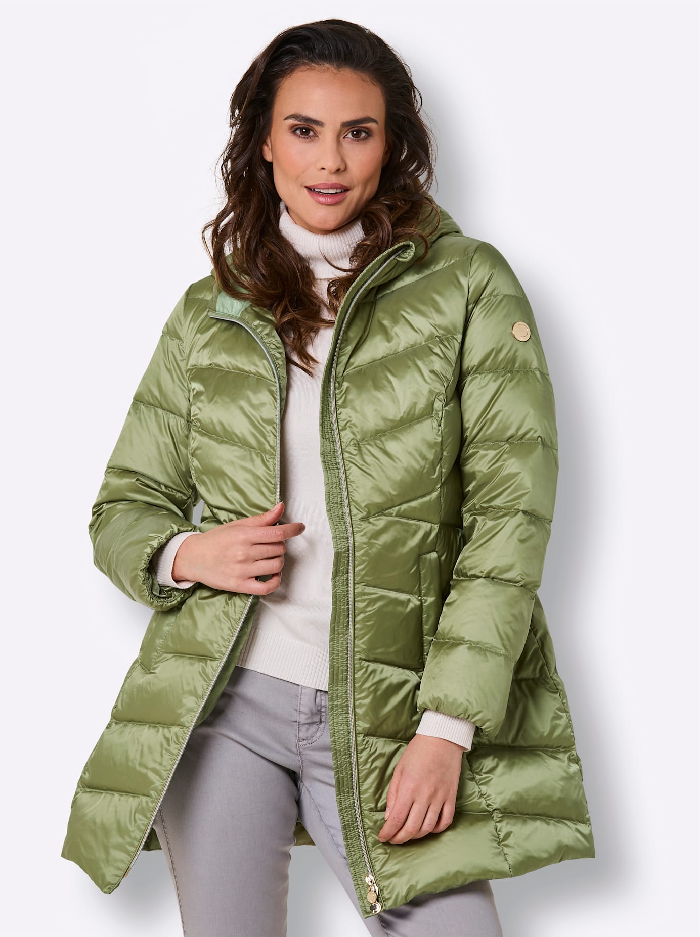 CREATION L PREMIUM Daunenjacke mit Kapuze