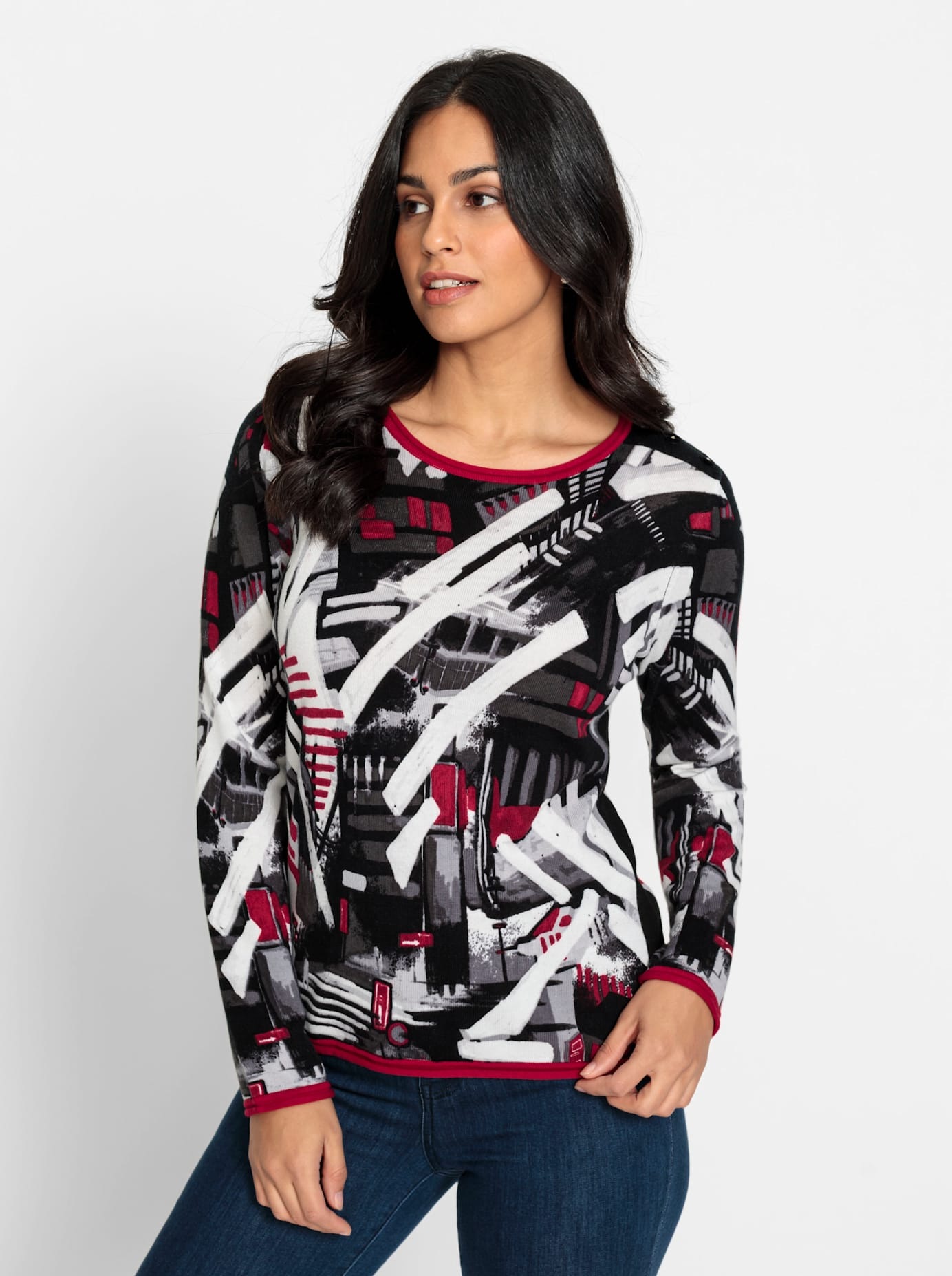 Inspirationen Rundhalspullover "Pullover" günstig online kaufen