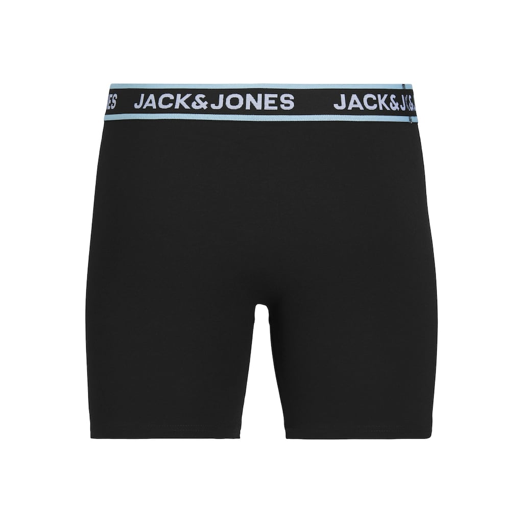 Jack & Jones Boxershorts »JACLIME SOLID BOXER BRIEFS 5 PACK«