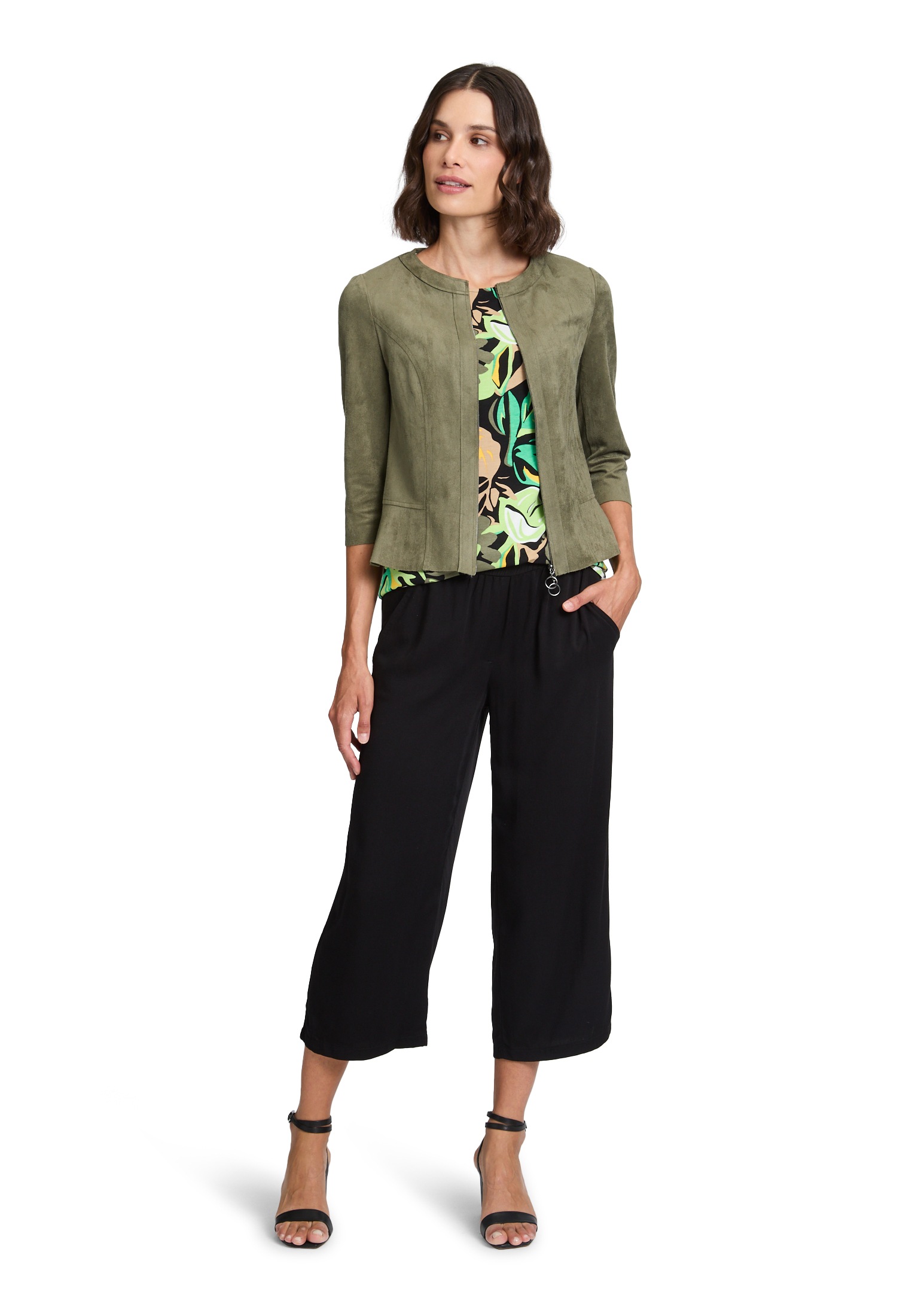 Betty Barclay Jackenblazer »Betty Barclay Blazer-Jacke mit Reißverschluss«, Material