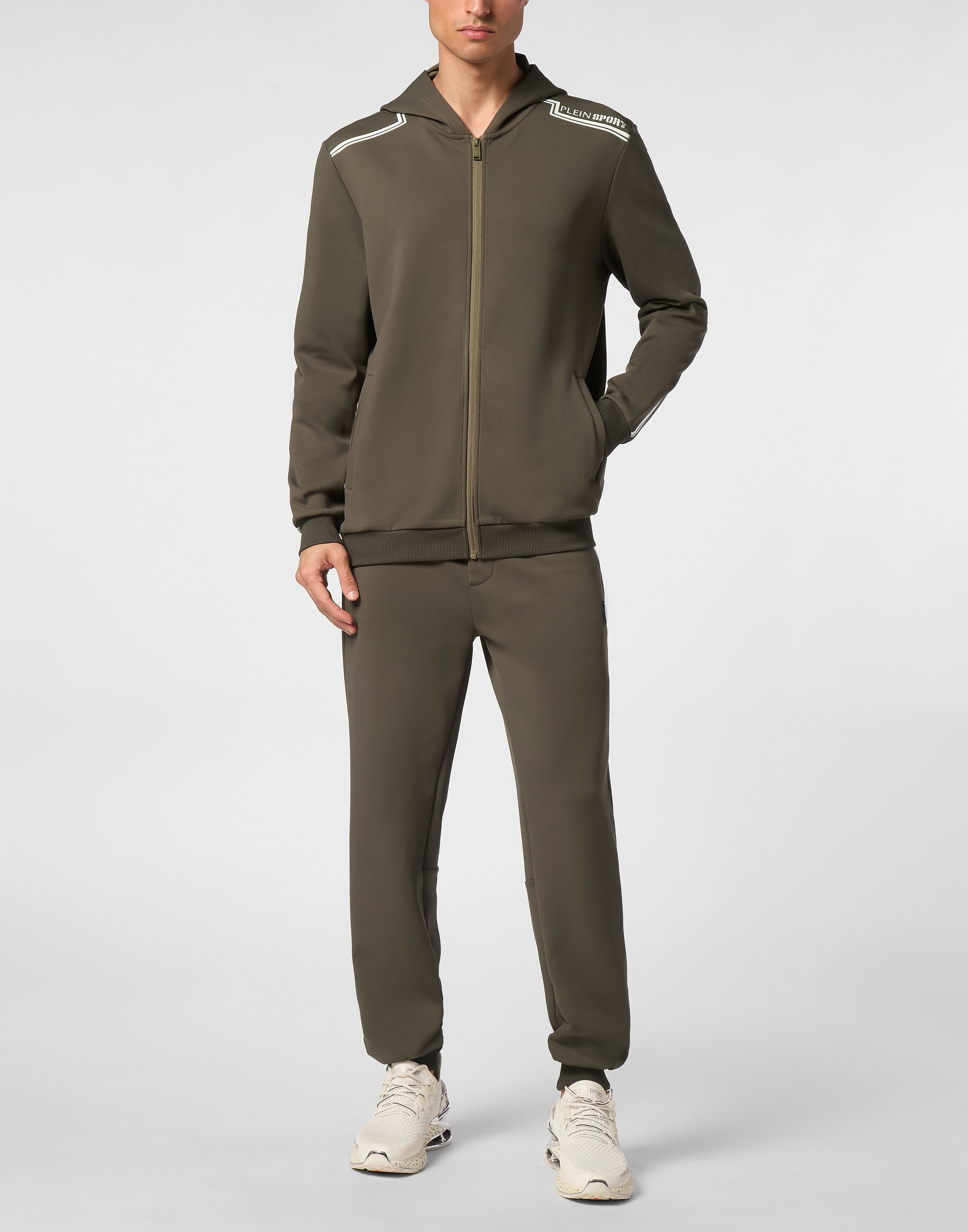 PLEIN SPORT Kapuzensweatjacke »Sweatjacke mit Kapuze«
