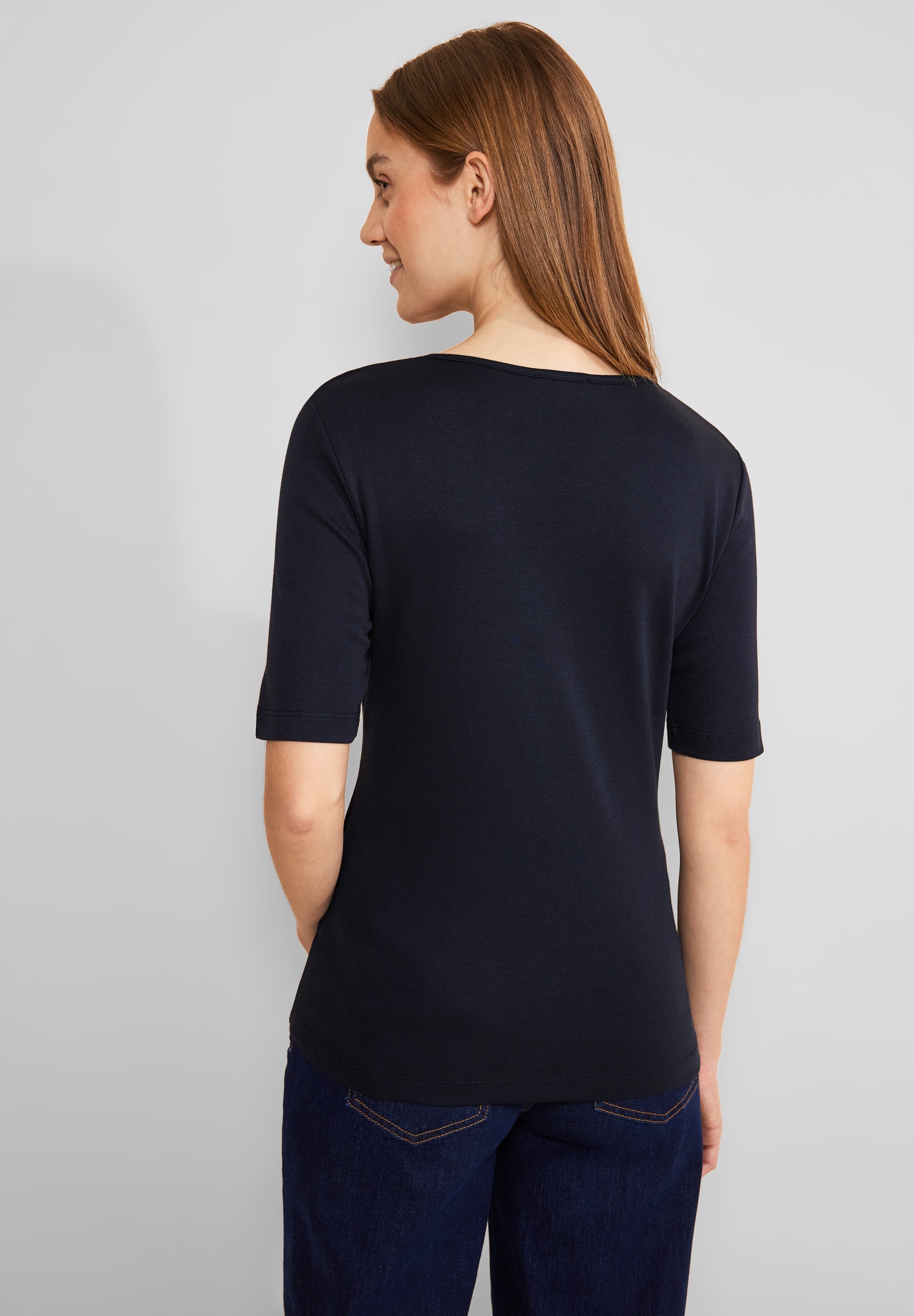 STREET ONE T-Shirt, im soften Baumwoll-Mix