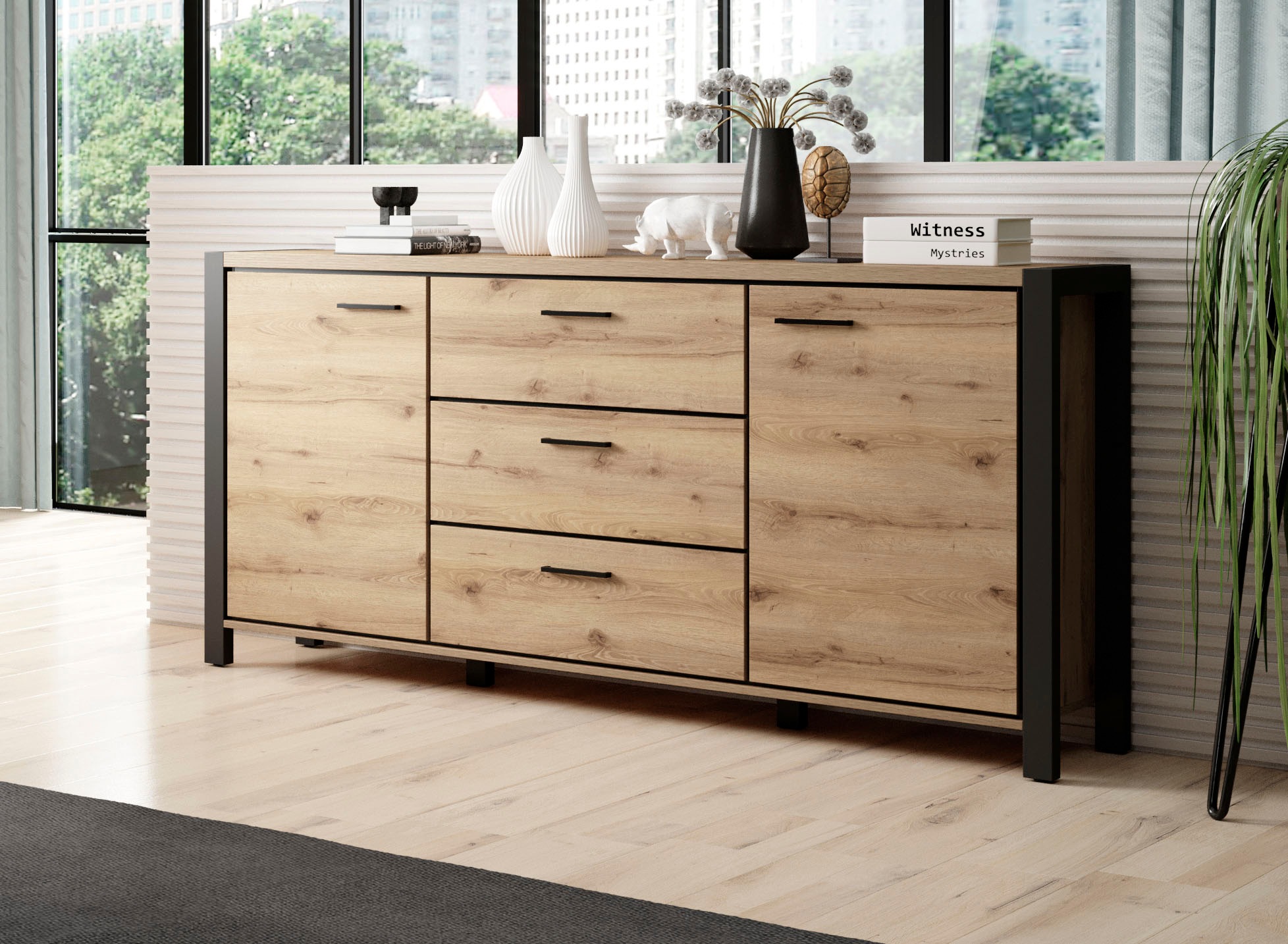 Home affaire Sideboard »Aktiv«, Breite 180 cm
