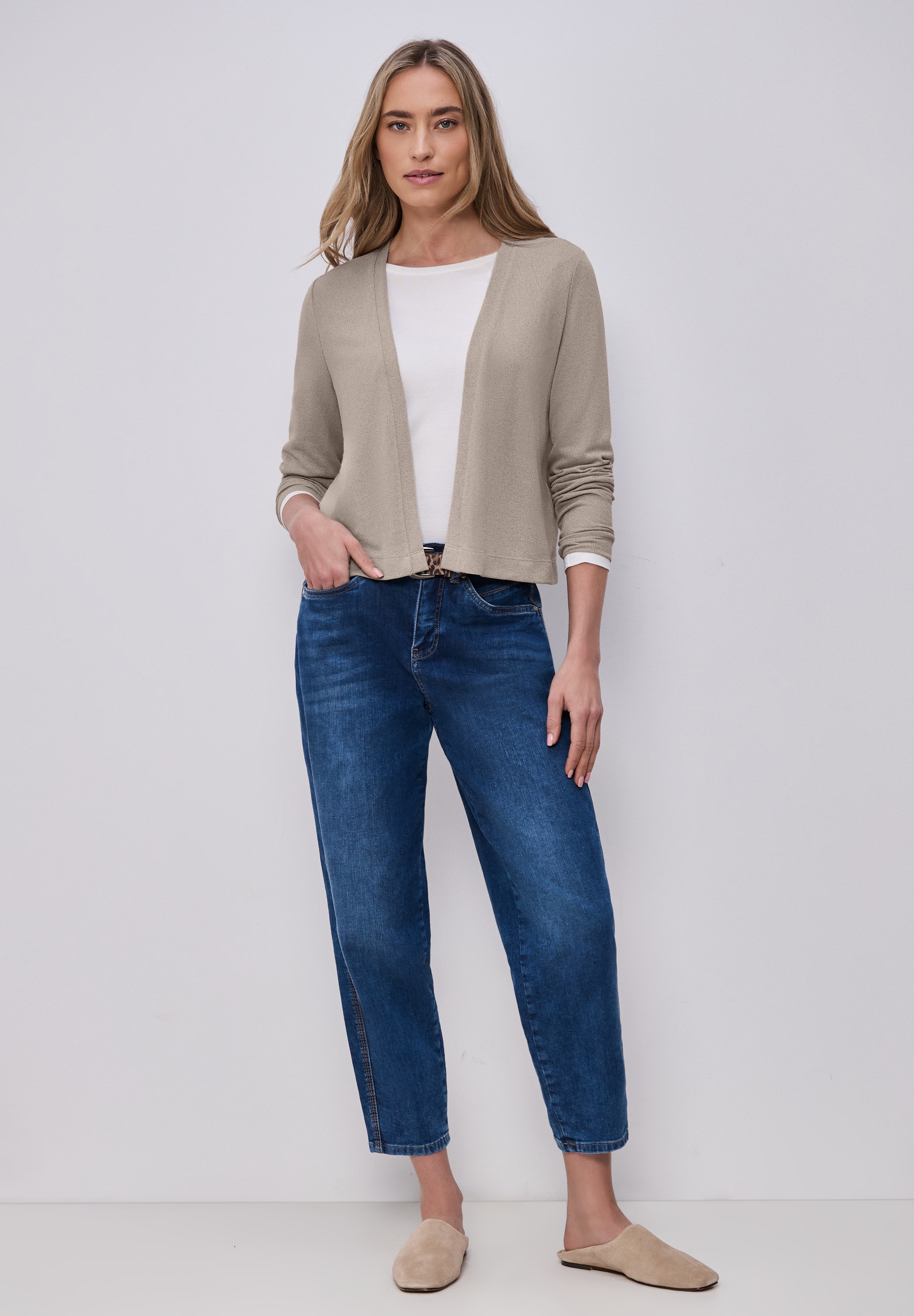 Street One Nette Cardigan Beige 34 3