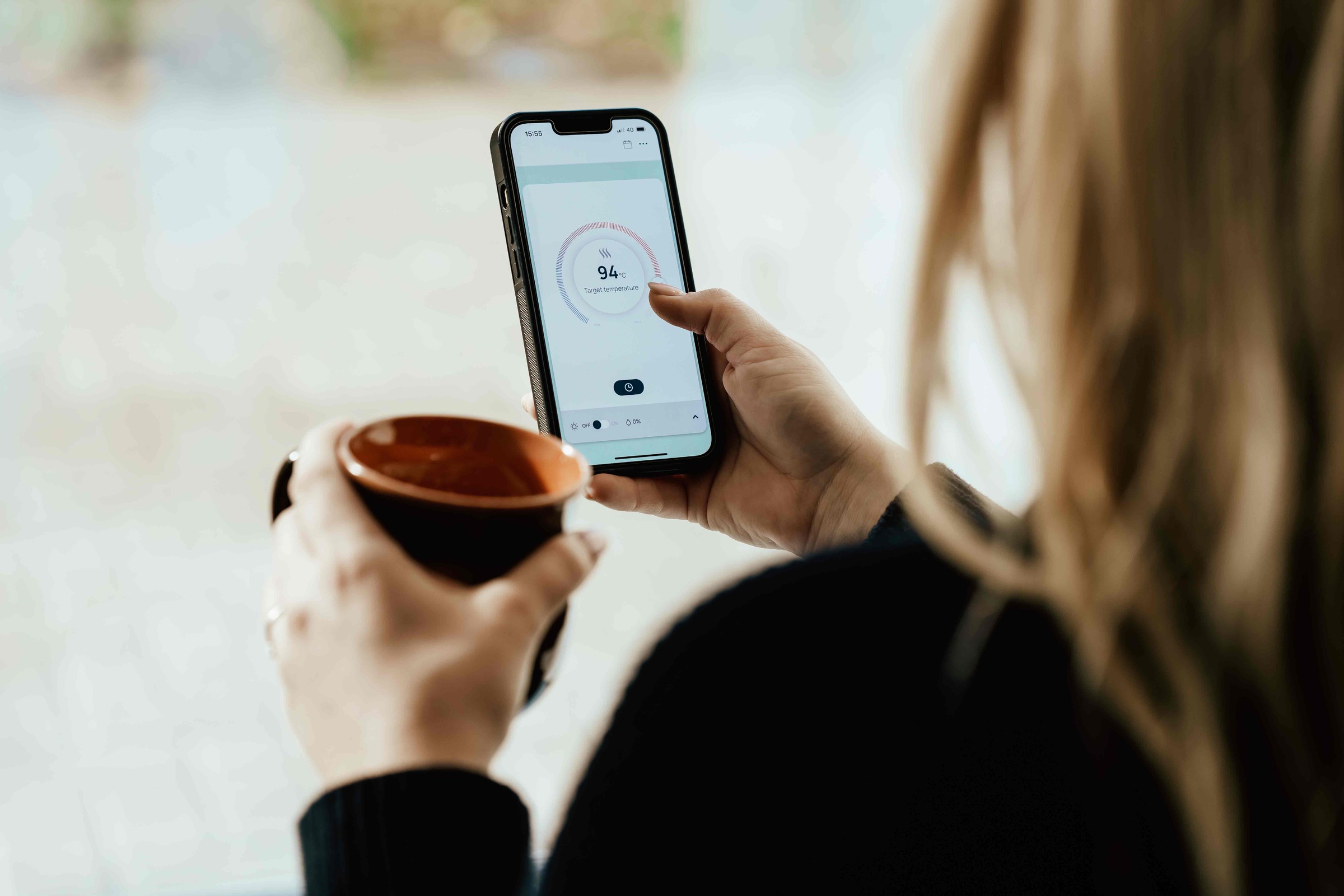 Karibu Bio-Saunaofen »9 kW SET mit WiFi-Steuerung« mit WLAN-fähigem Steuergerät