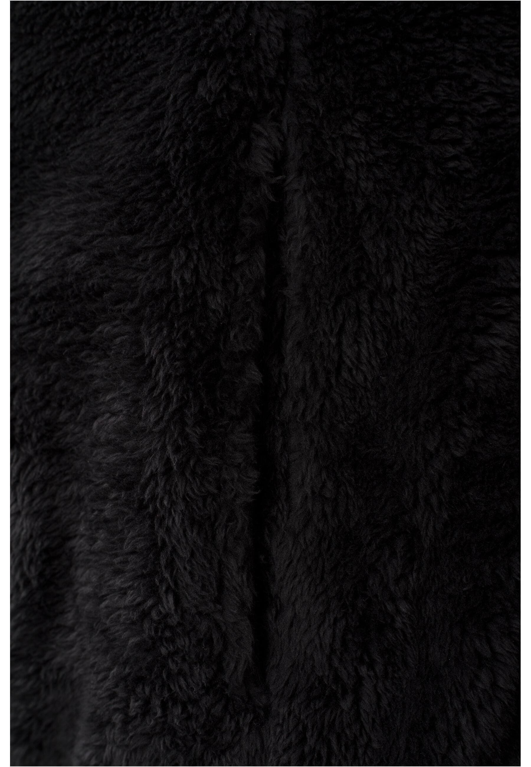 URBAN CLASSICS Rundhalspullover »Urban Classics Damen Ladies Long Teddy Hoody«, (1 tlg.)
