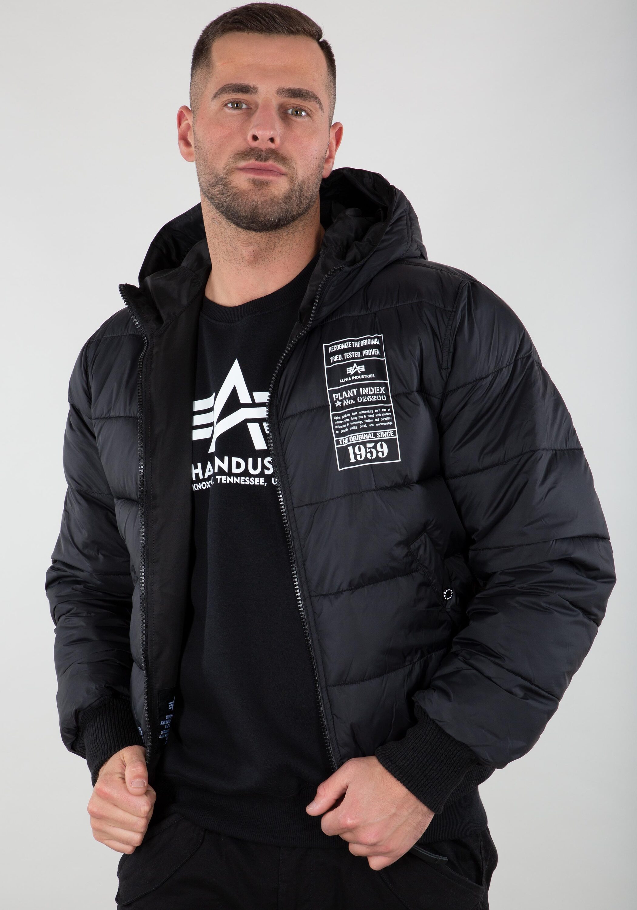 alpha industries -  Bomberjacke " Men - Flight Jackets Hooded Puffer FD Rev."