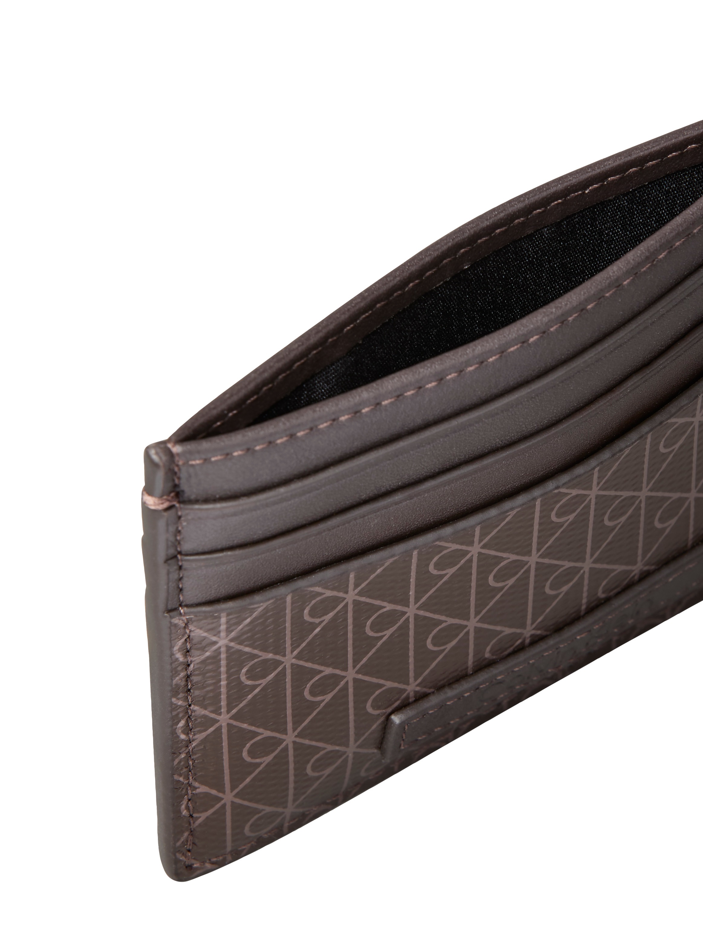 Calvin Klein Kartenetui »COATED EW CARD CASE« Unisex Kreditkartenetui mit Logoschriftzug