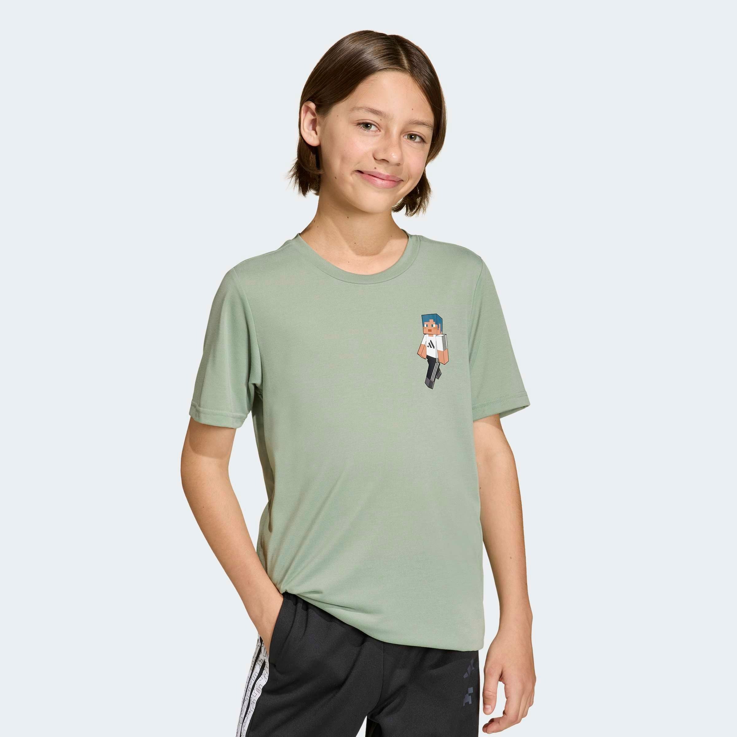 adidas Sportswear T-Shirt "J MC TR TEE" bequeme Passform, mit Climacool-Technologie, Rundhalsausschnitt